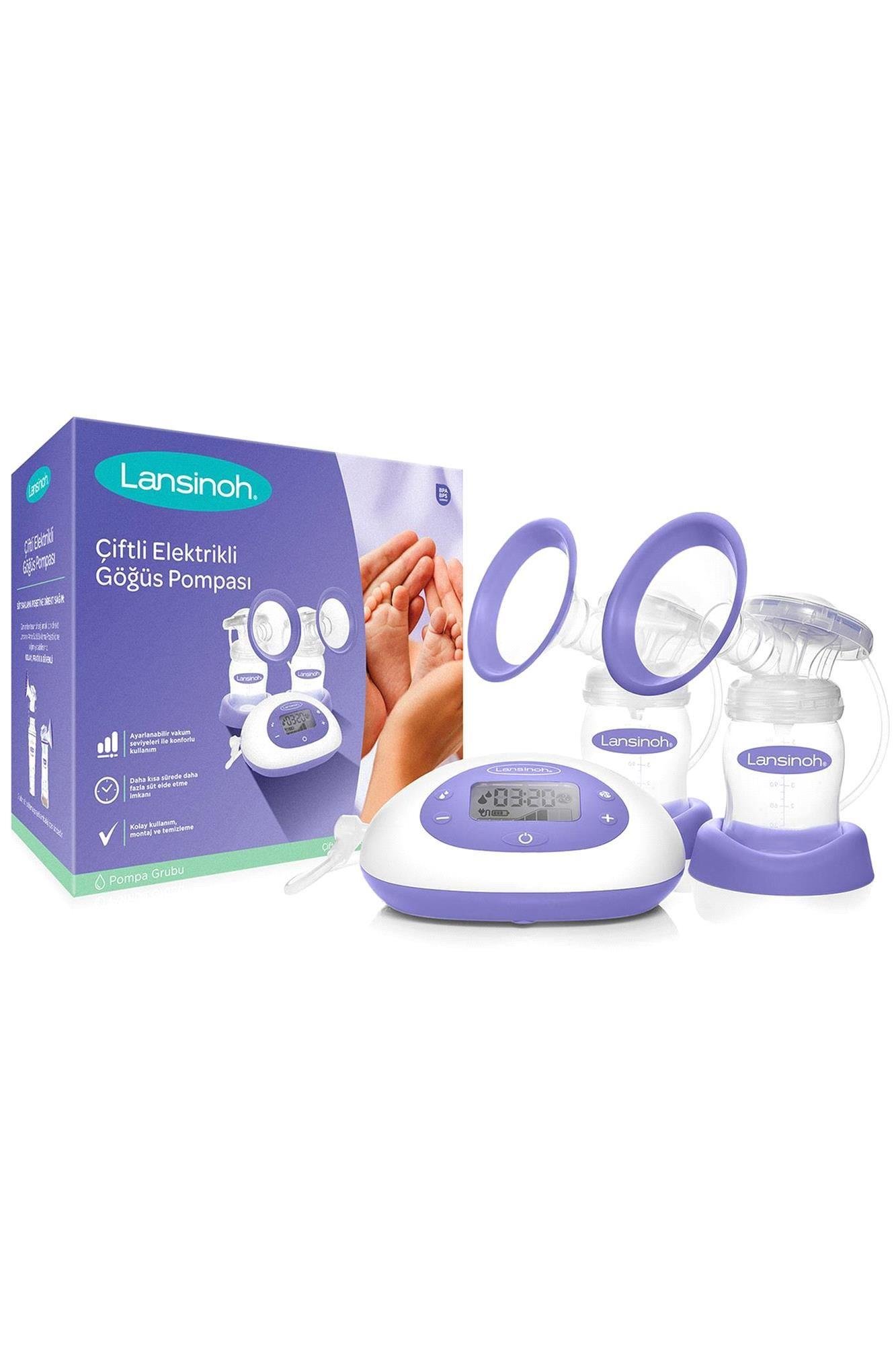 Lansinoh Çiftli Elektrikli Göğüs Pompası 53081