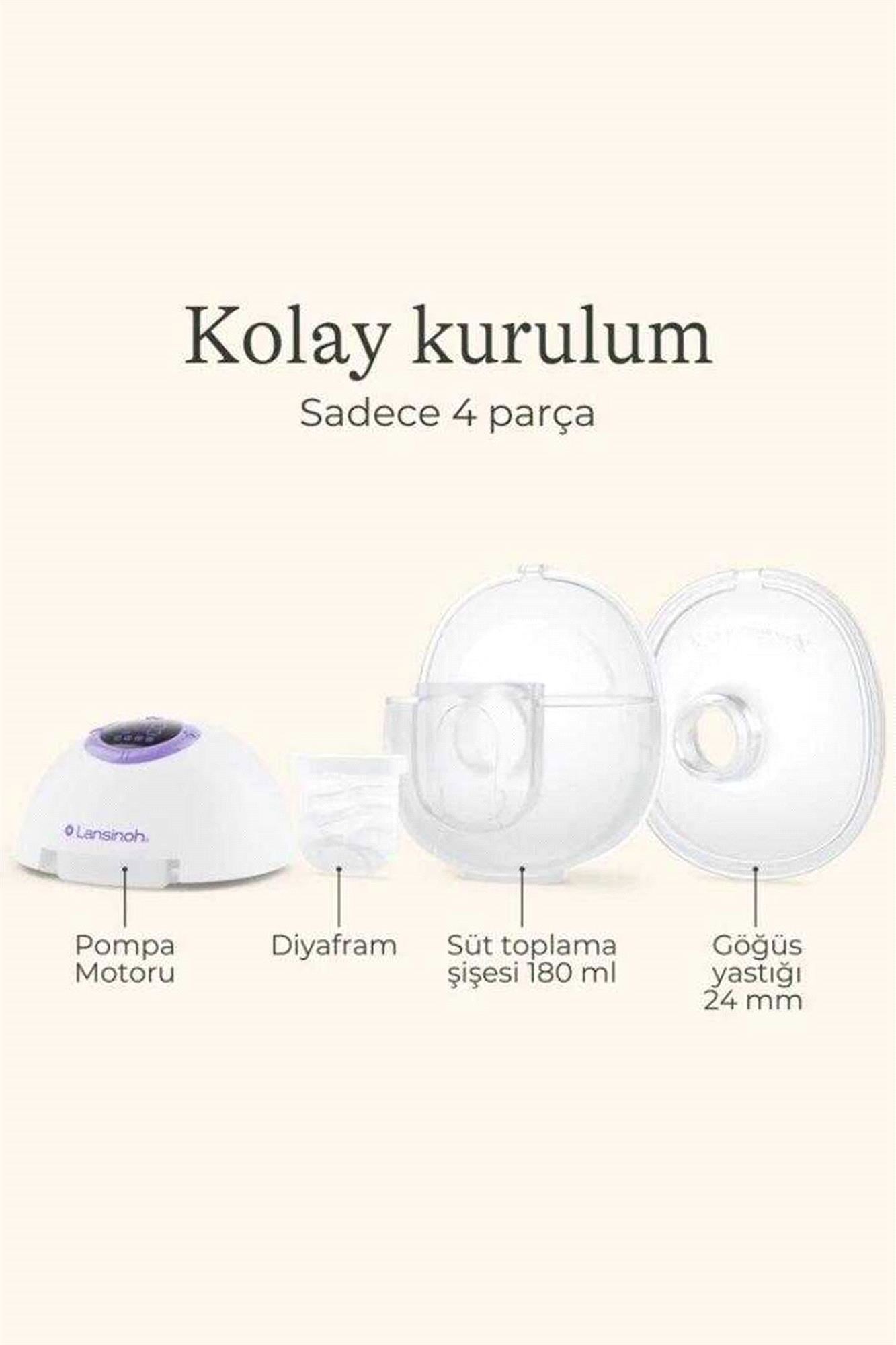 Lansinoh Giyilebilir Göğüs Pompası 2'li 53752