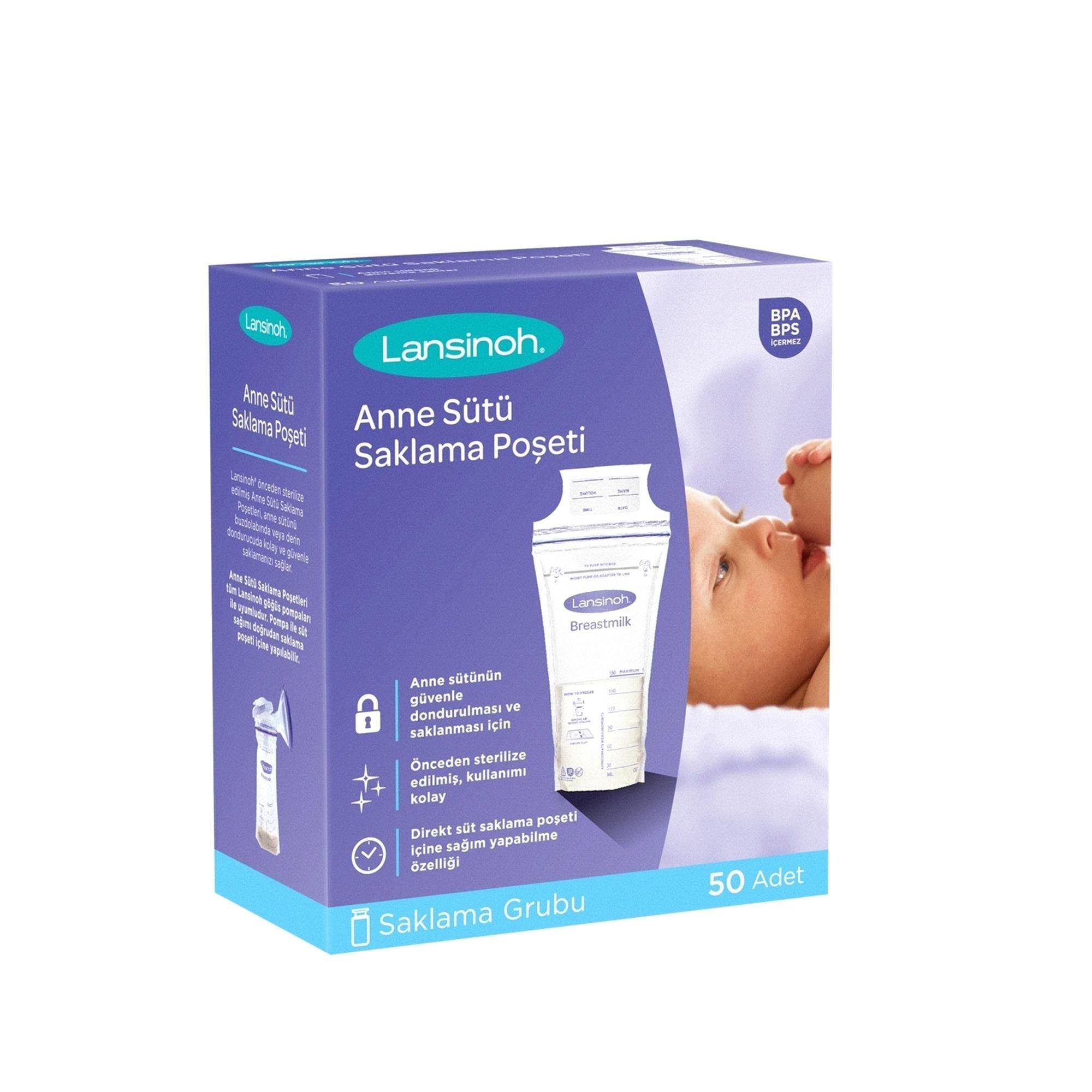 Lansinoh Süt Saklama Poşeti 50 Adet 40073