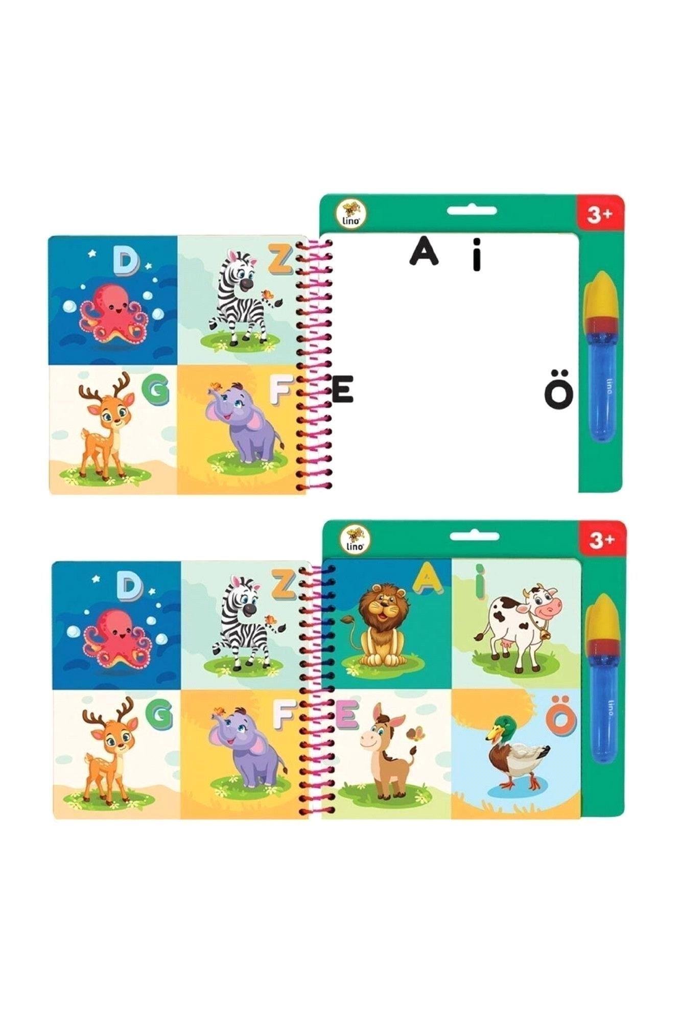 Lino Aqua Magic Book Eğlenelim, Öğrenelim Sihirli Boyama Kitabı TFL-1004