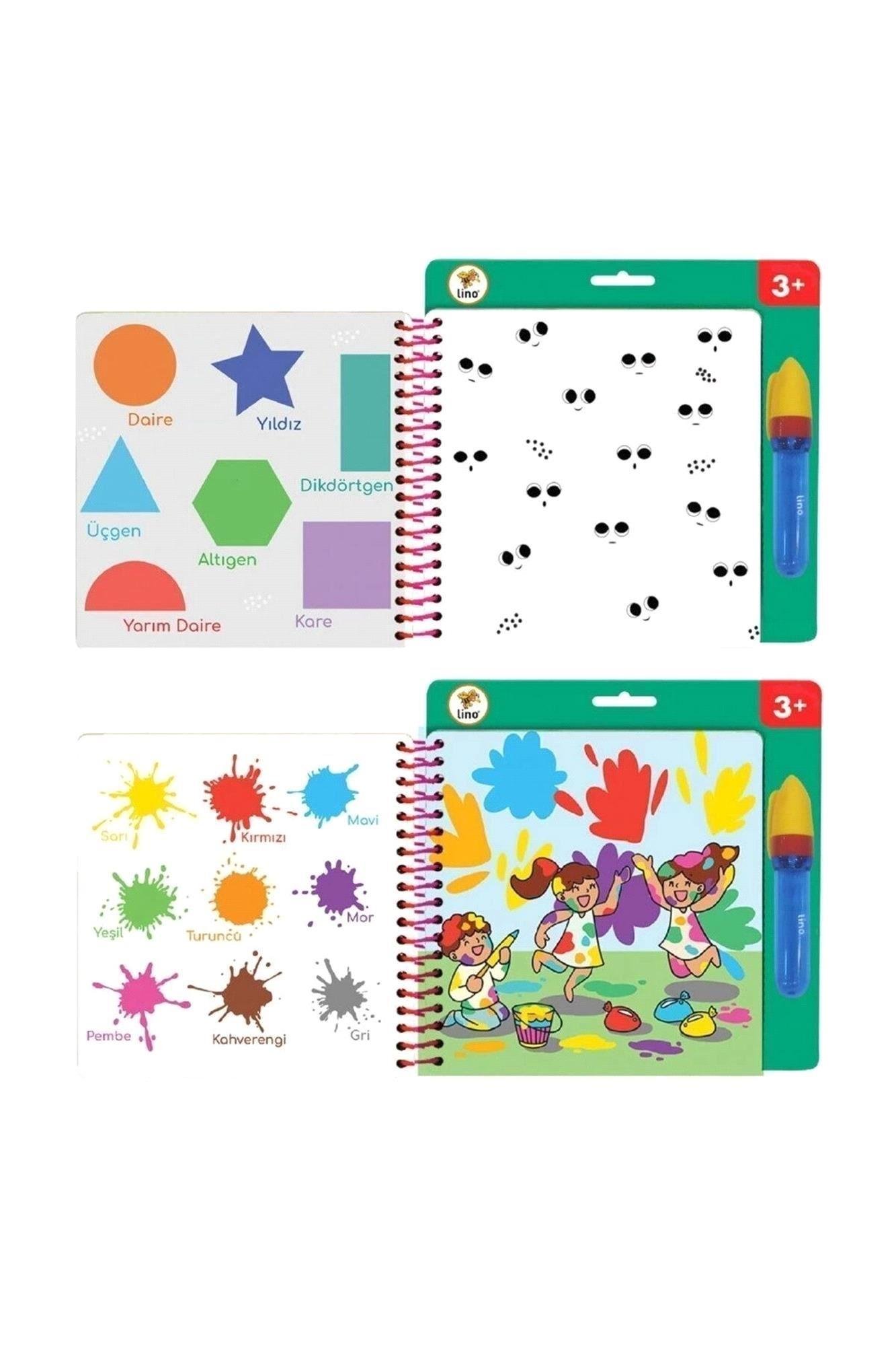 Lino Aqua Magic Book Eğlenelim, Öğrenelim Sihirli Boyama Kitabı TFL-1004