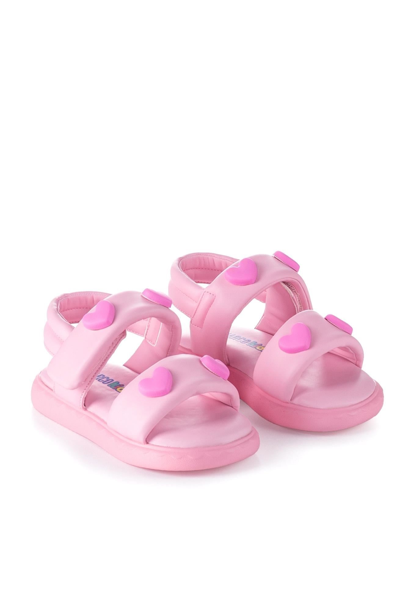 Marco Kids Kız Çocuk Sandalet Pembe 26Y104