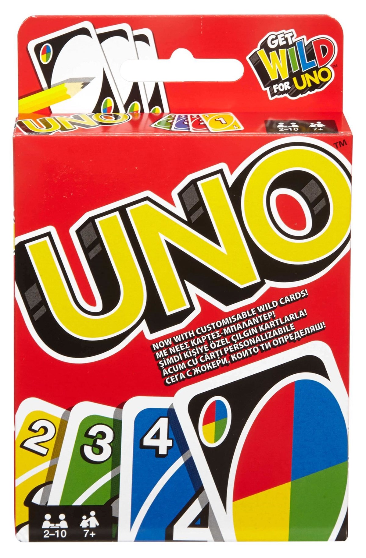 Mattel Uno Kartlar W2087