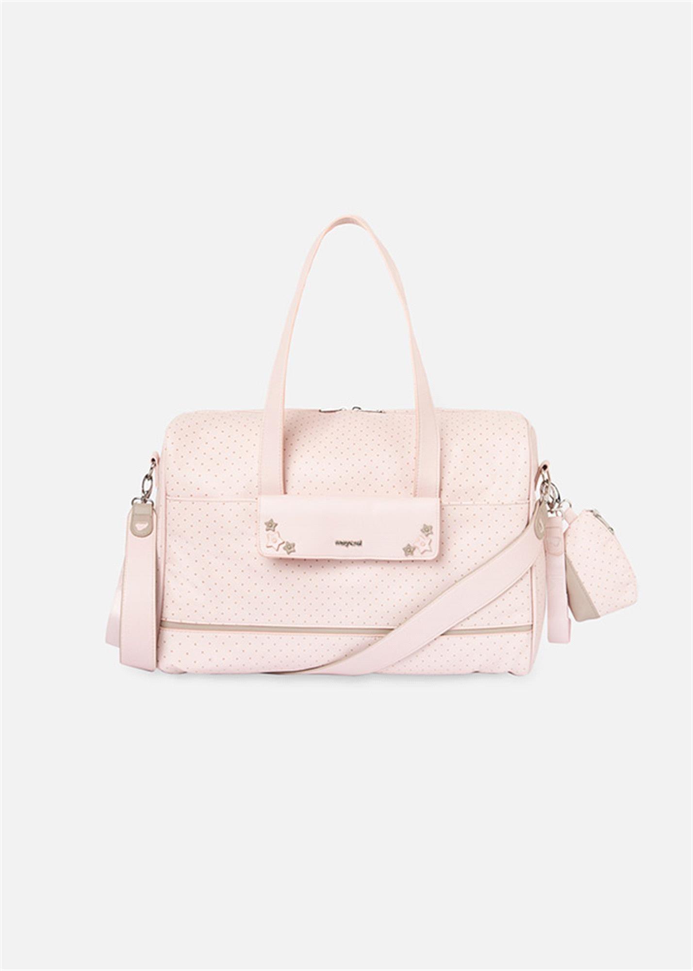 Mayoral Anne Bebek Bakım Çantası Puantiyeli Pembe 19799