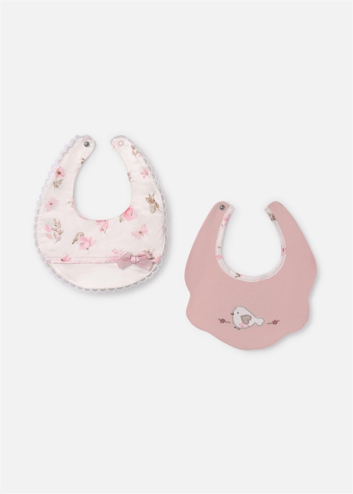 Mayoral Bebek 2'li Su Geçirmez Önlük Set Pembe 9486
