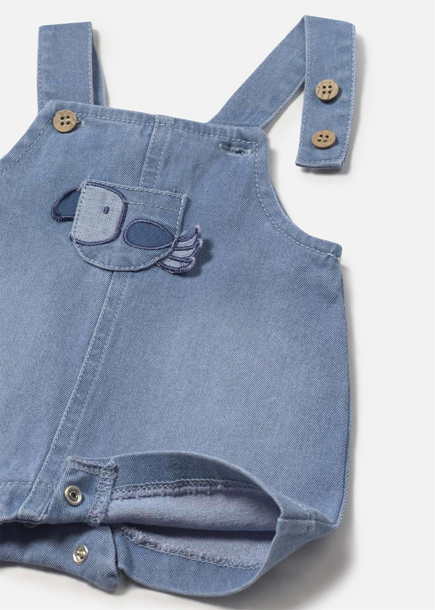 Mayoral Bebek Denim Tulum Mavi 1614