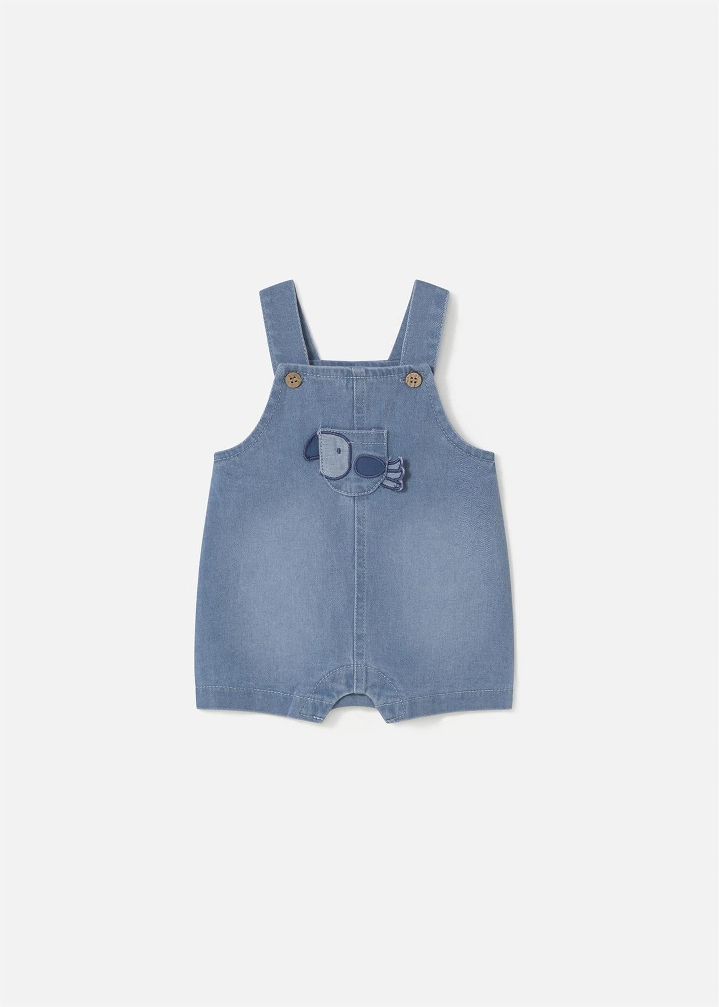 Mayoral Bebek Denim Tulum Mavi 1614