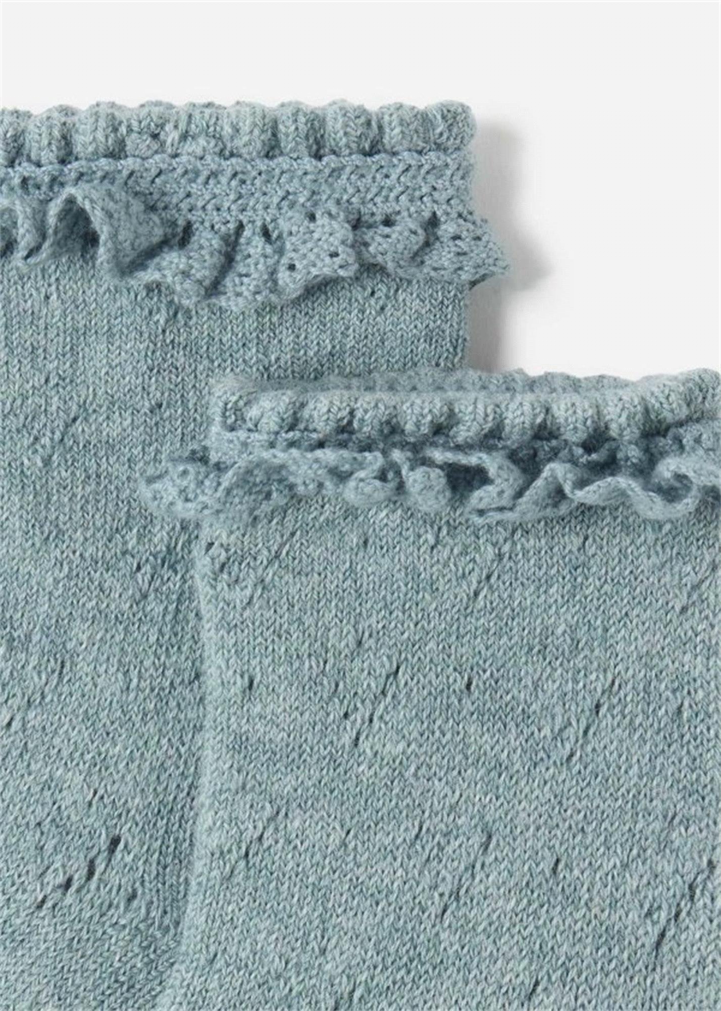 Mayoral Bebek Fırfırlı Çorap Mint 9761