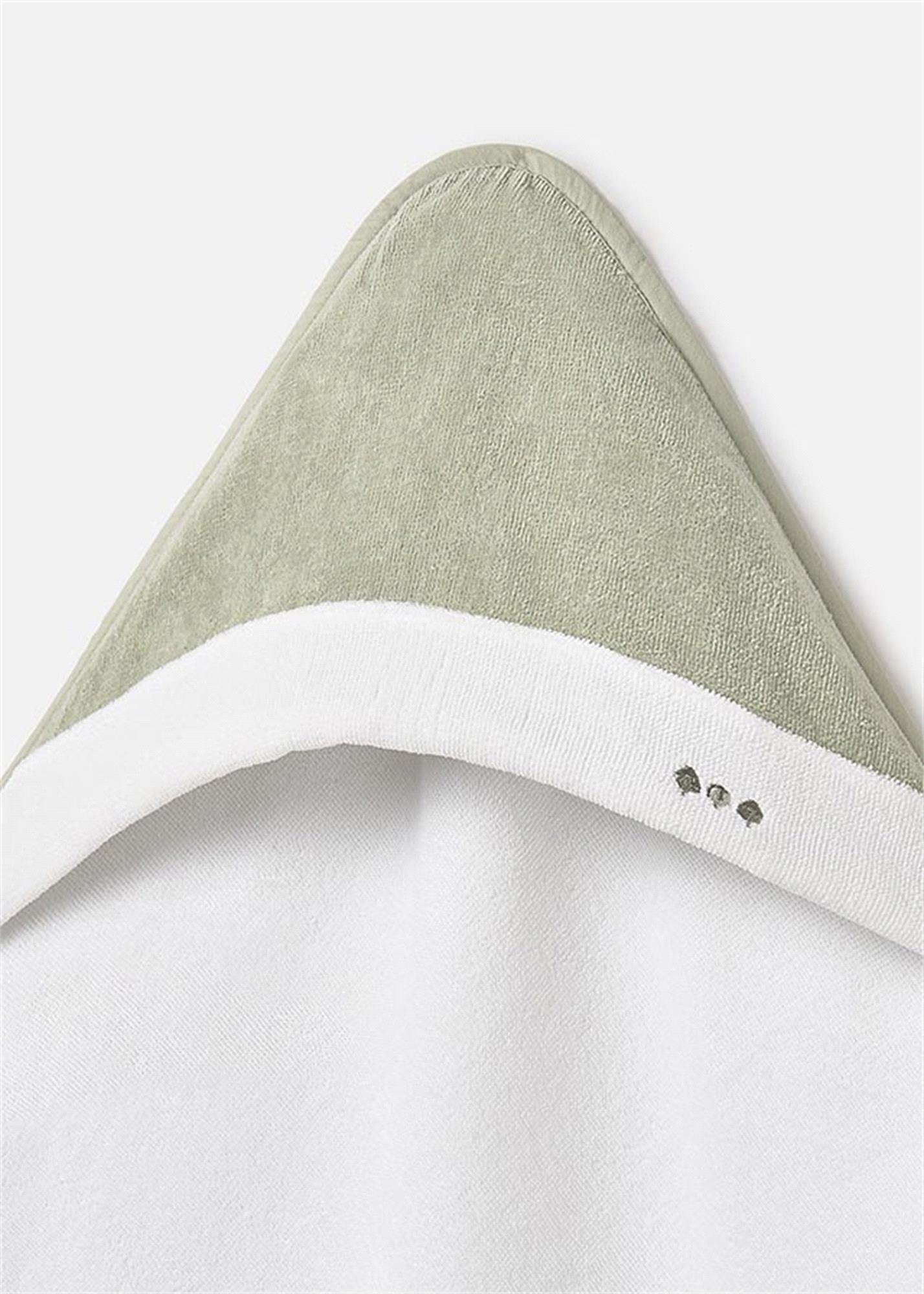 Mayoral Bebek Kapşonlu Banyo Havlusu Yeşil 9988