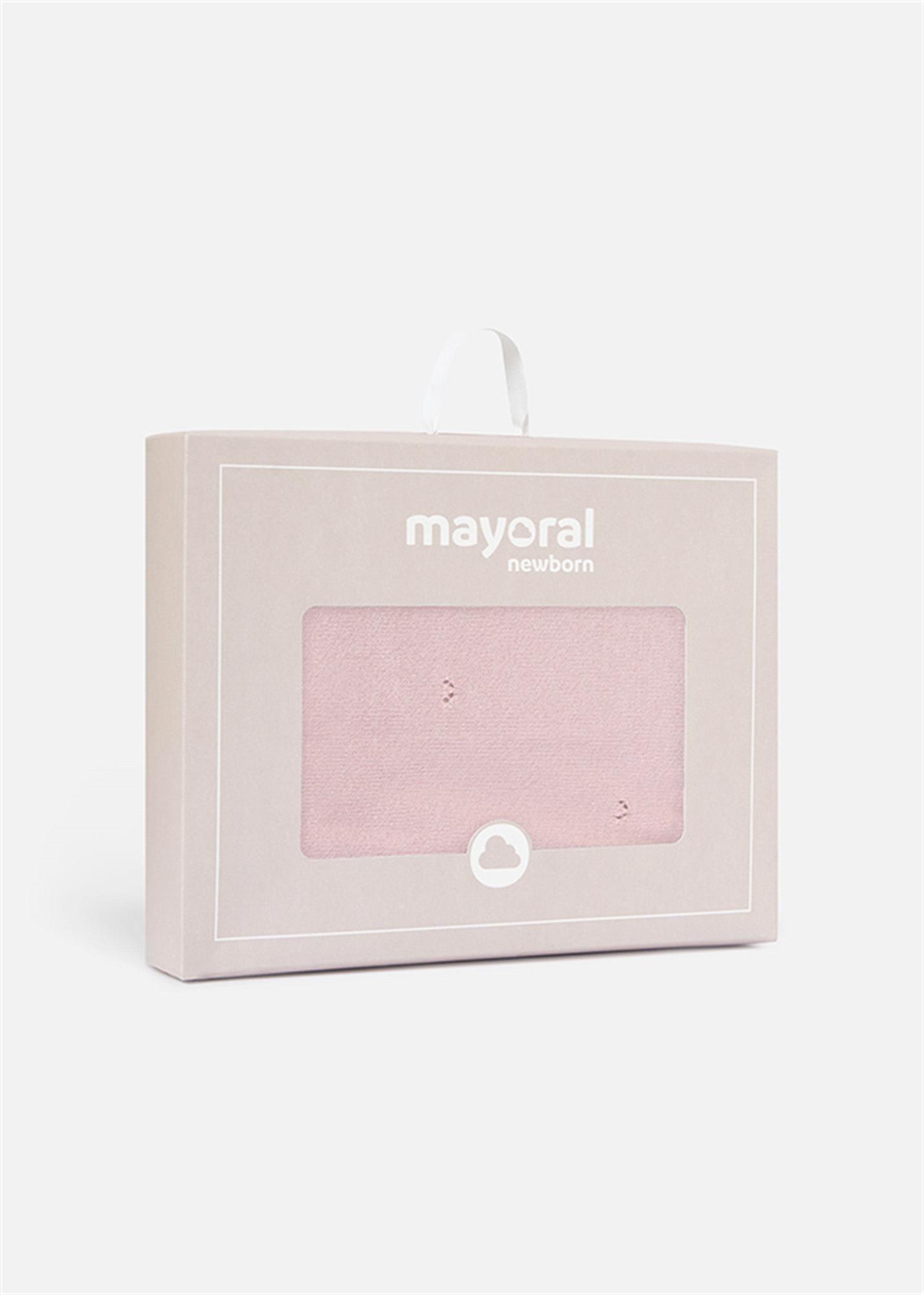 Mayoral Bebek Triko Battaniye Pembe 9240