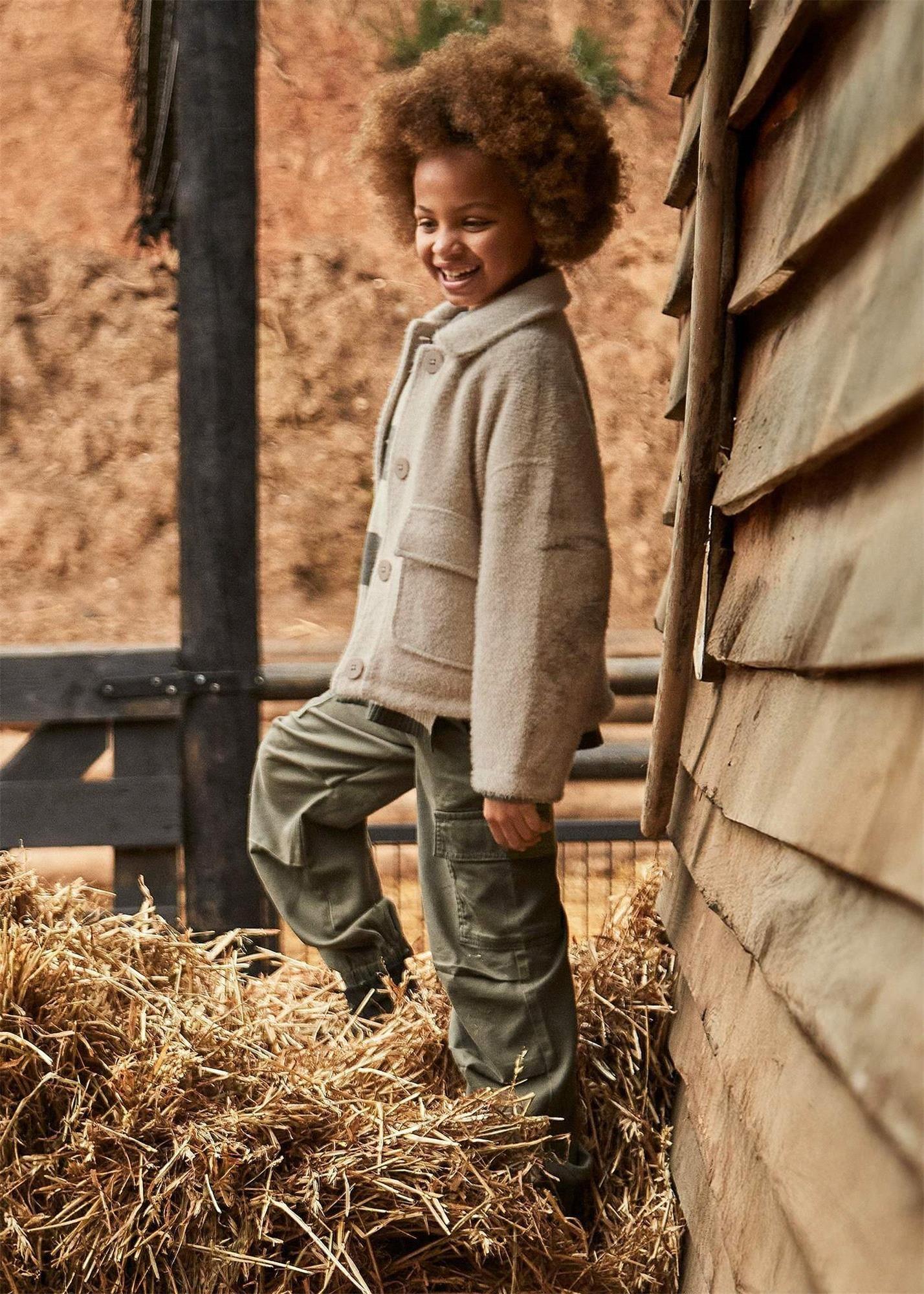 Mayoral Çocuk Paraşüt Pantolon Yeşil 7575