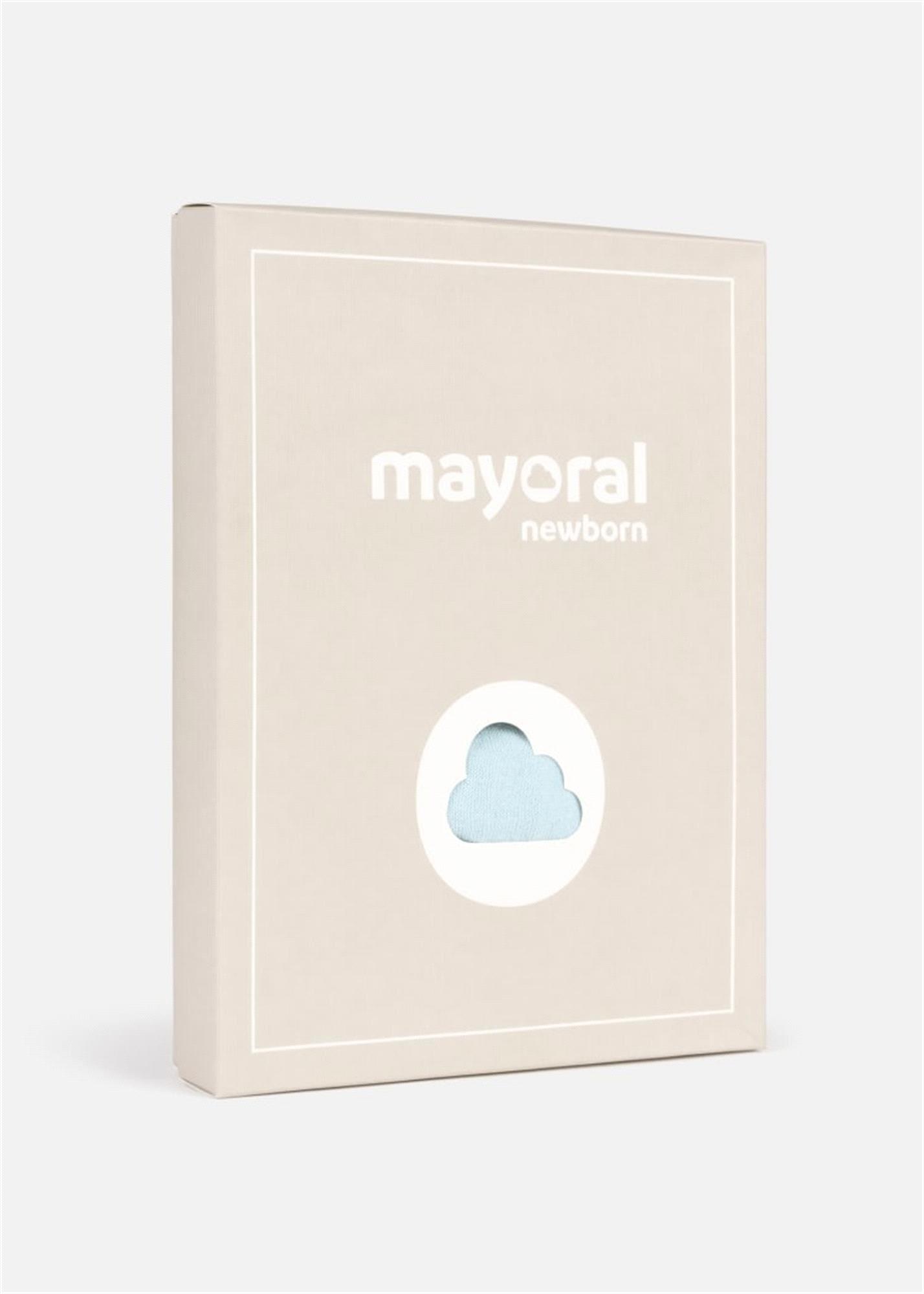 Mayoral Erkek Bebek Gömlek Triko Şort Takım Mint 1206