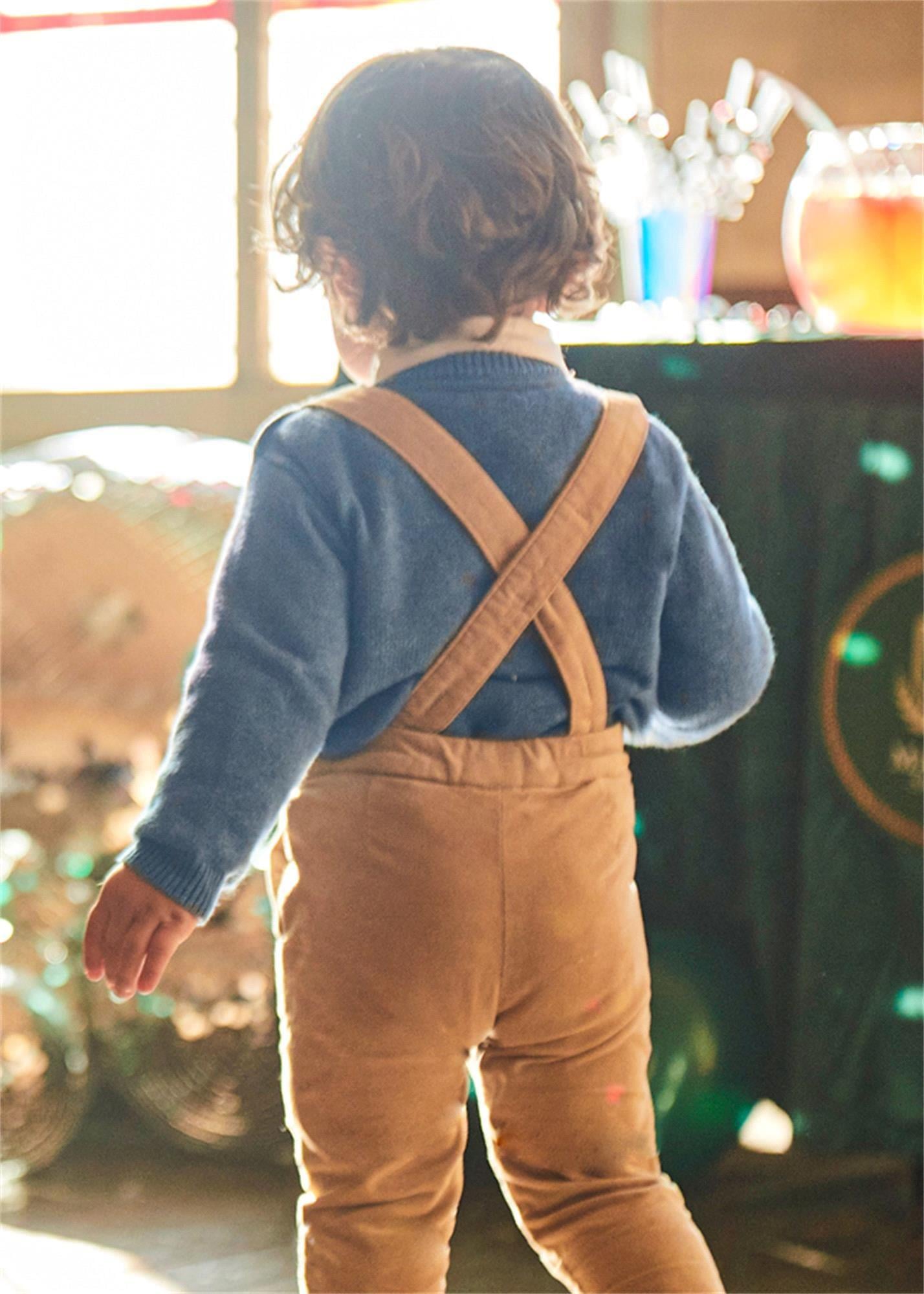 Mayoral Erkek Bebek Salopet Bej 2512