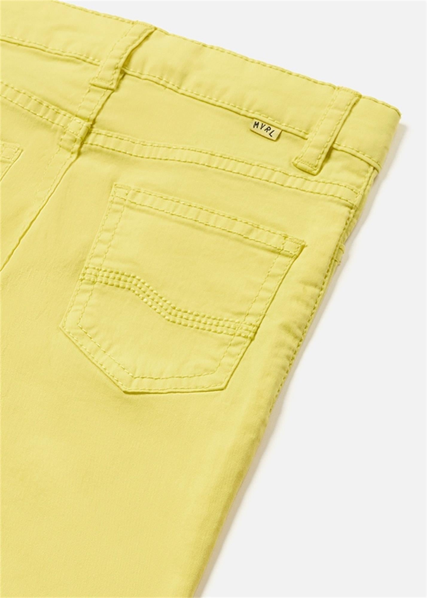 Mayoral Erkek Bebek Slim Fit Pantolon Sarı 506