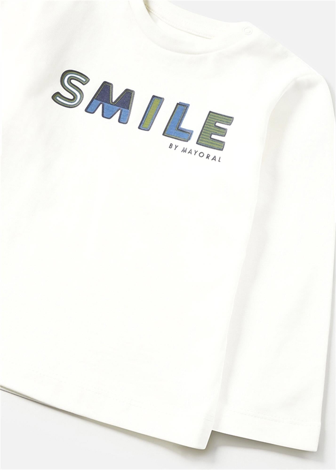 Mayoral Erkek Bebek Sweatshirt Krem 108