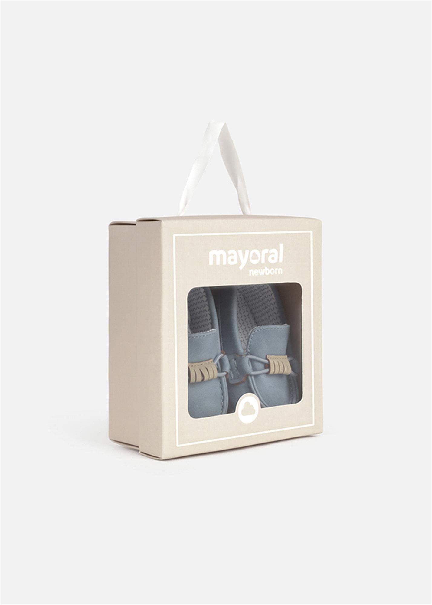 Mayoral Erkek Bebek Yenidoğan Makosen Ayakkabı Mavi 9947