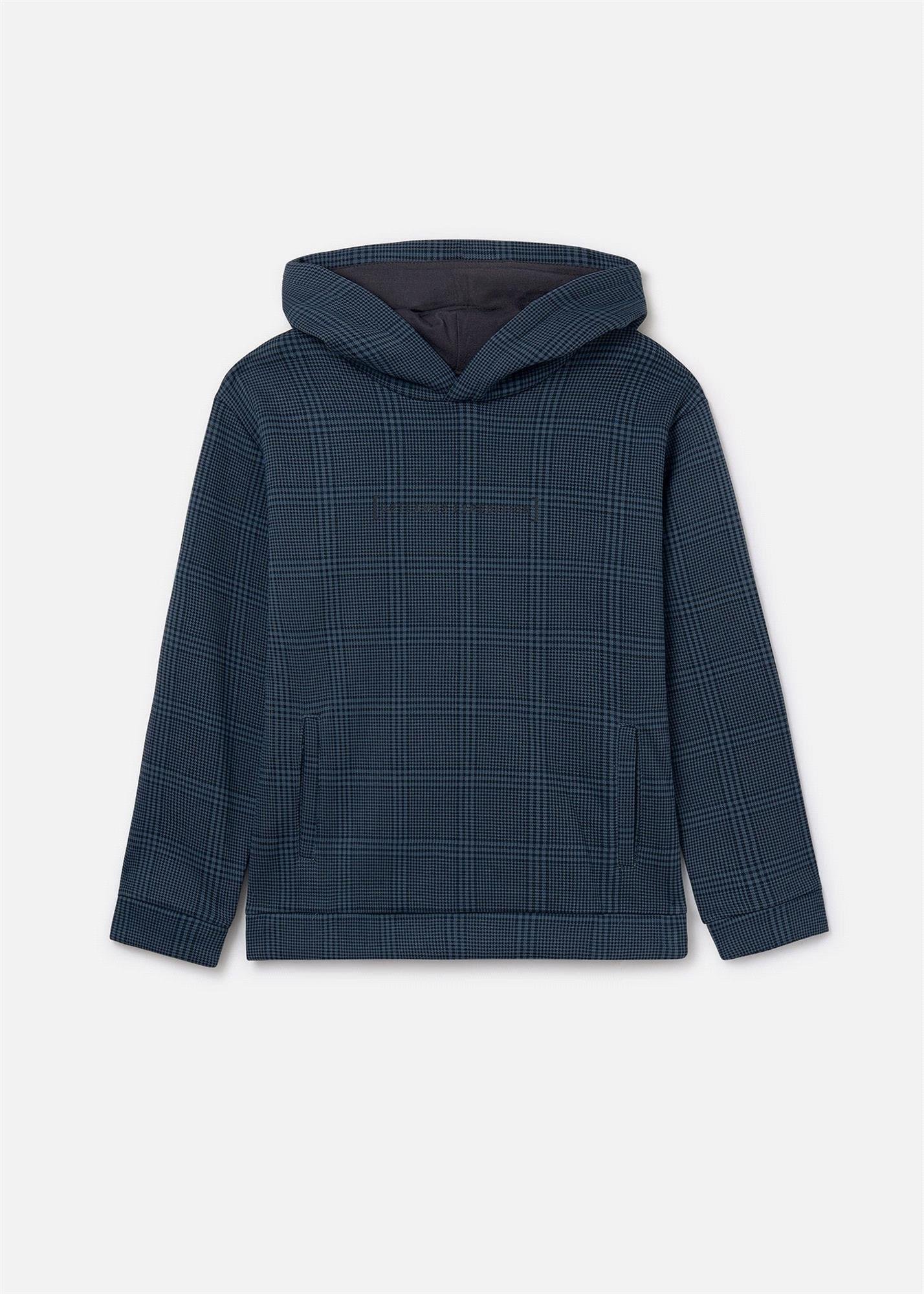 Mayoral Erkek Çocuk Baskılı Sweatshirt Koyu Mavi 7404