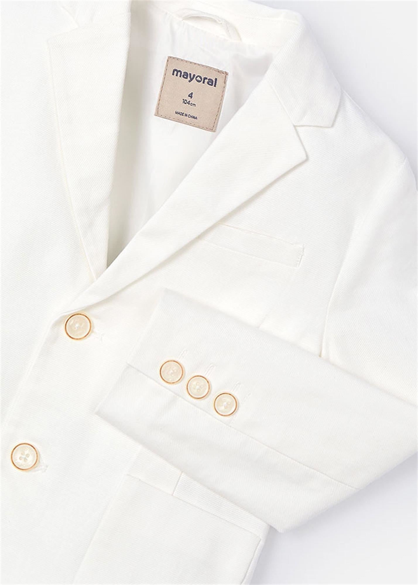 Mayoral Erkek Çocuk Blazer Ceket Krem 3417