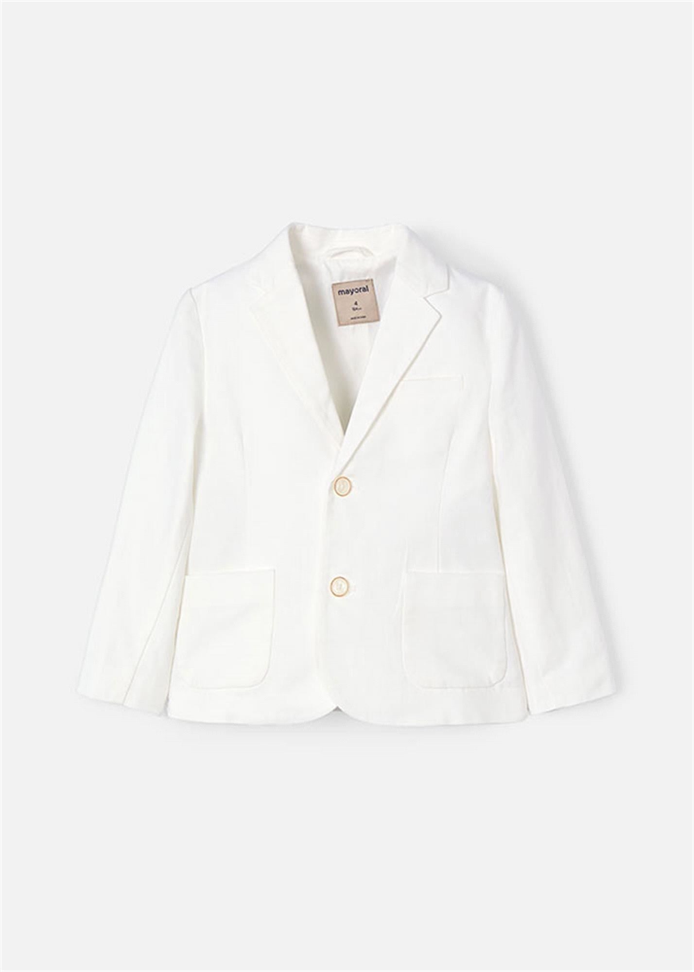 Mayoral Erkek Çocuk Blazer Ceket Krem 3417