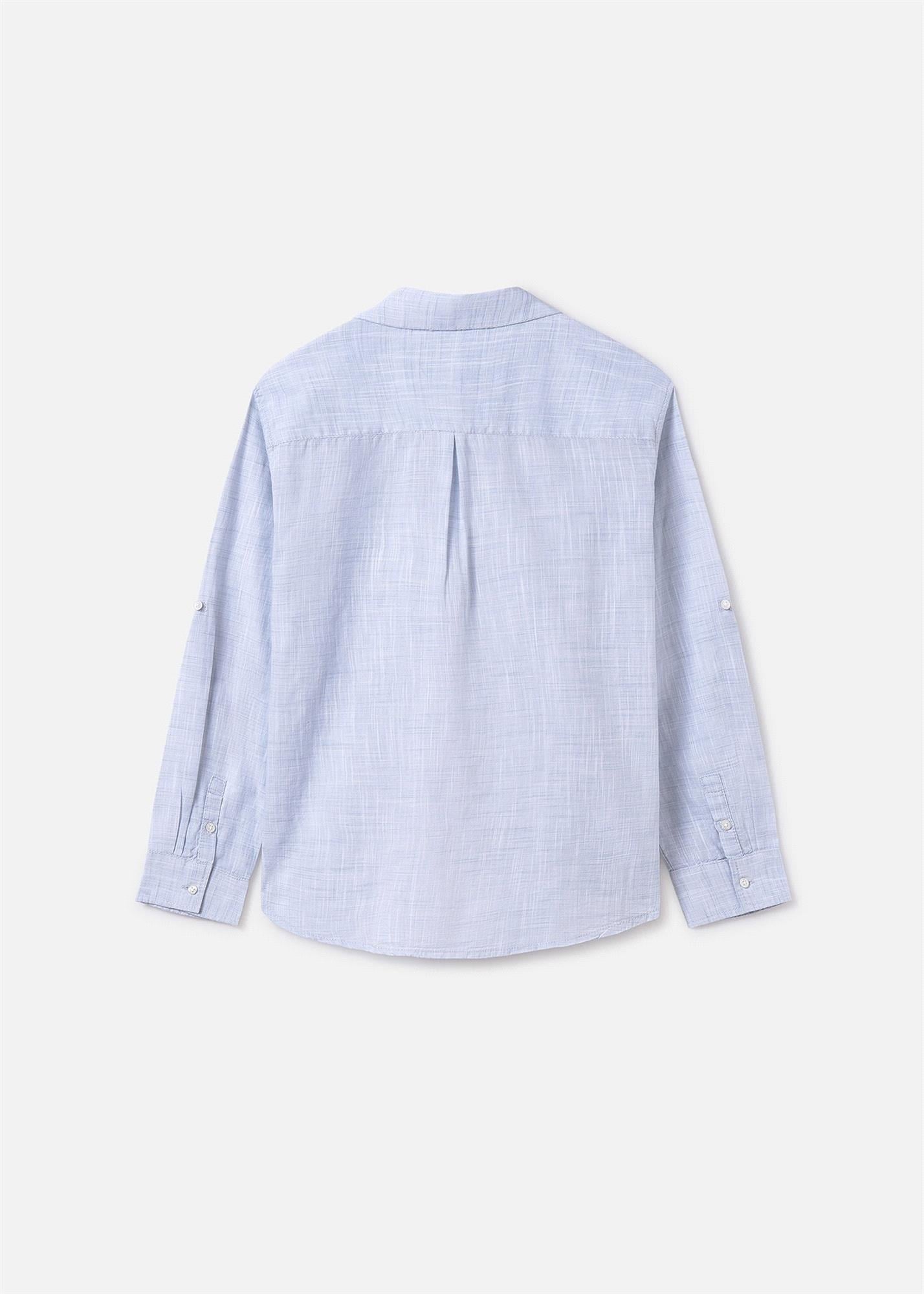 Mayoral Erkek Çocuk Gömlek Buz Mavi 6143