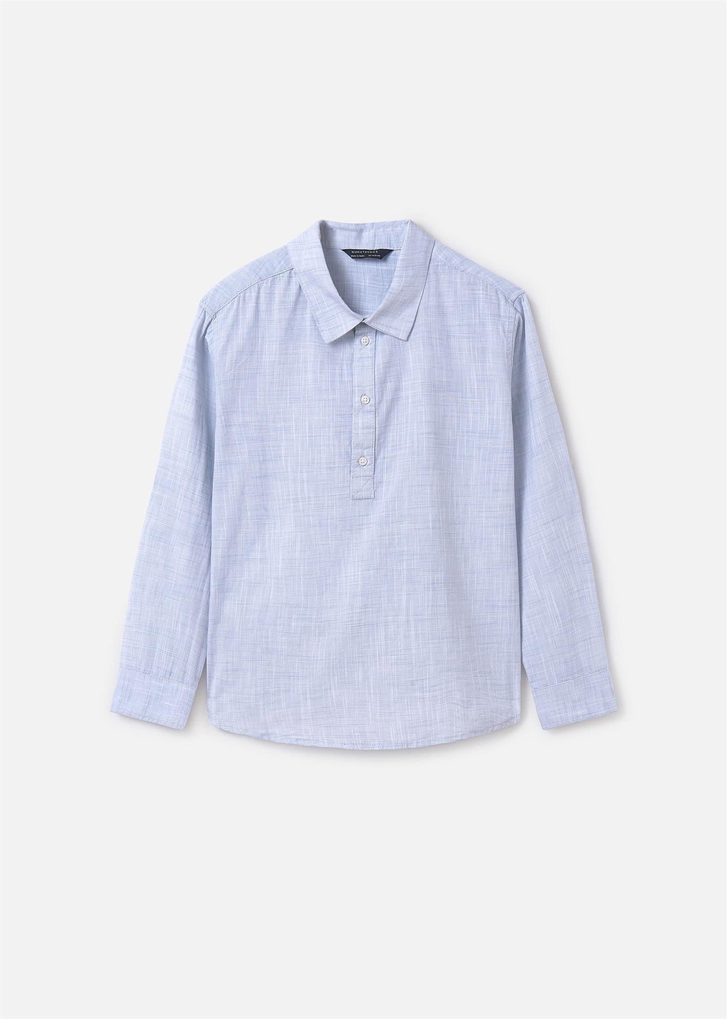 Mayoral Erkek Çocuk Gömlek Buz Mavi 6143