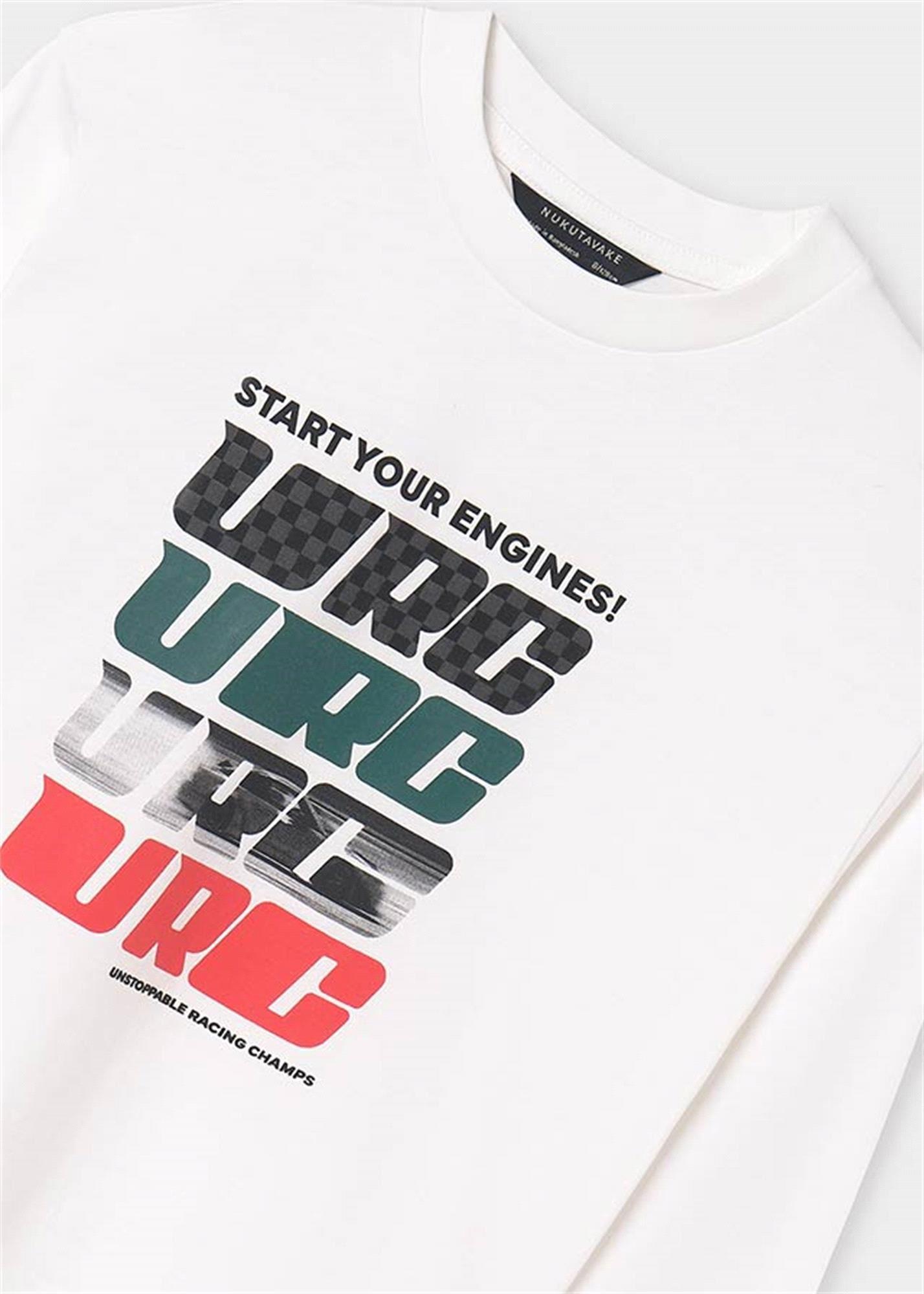 Mayoral Erkek Çocuk İkili Uzun Kollu Tişört Set Beyaz-Yeşil 7090