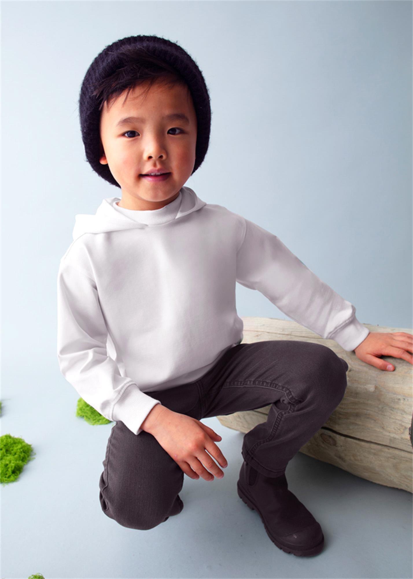 Mayoral Erkek Çocuk Kapüşonlu Sweatshirt Ekru 4451