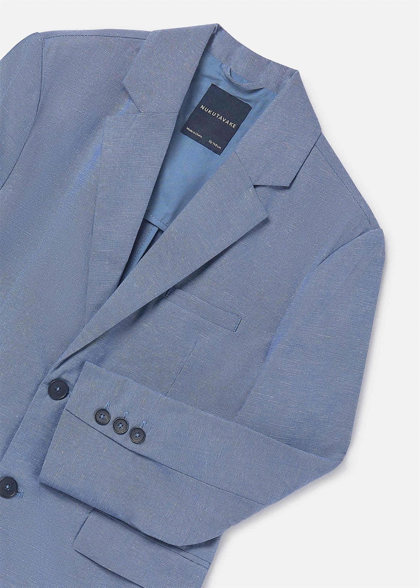 Mayoral Erkek Çocuk Keten Blazer Ceket İndigo 6413