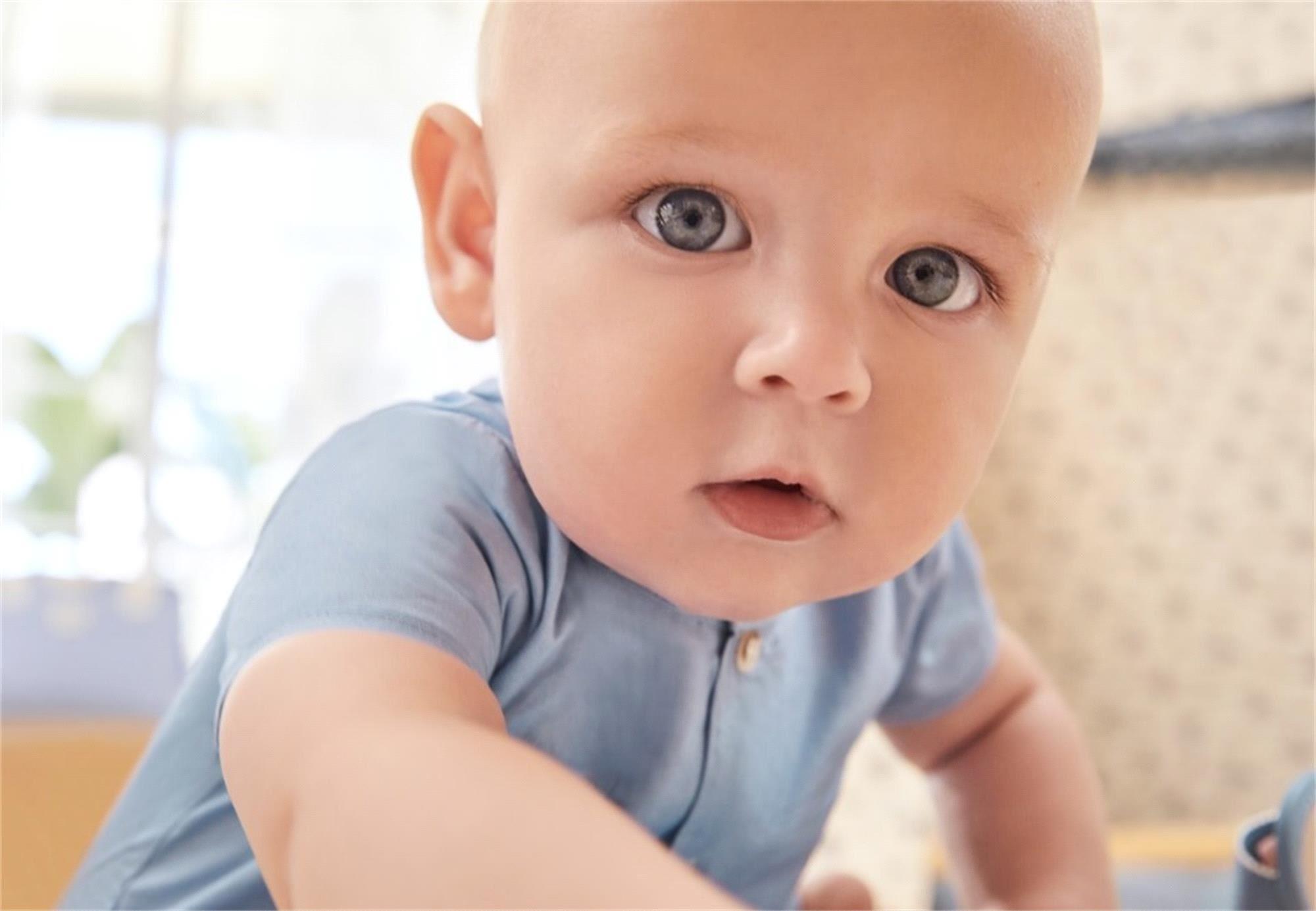 Mayoral Erkek Çocuk Keten Çizgili Şort Gömlek Mavi 1219