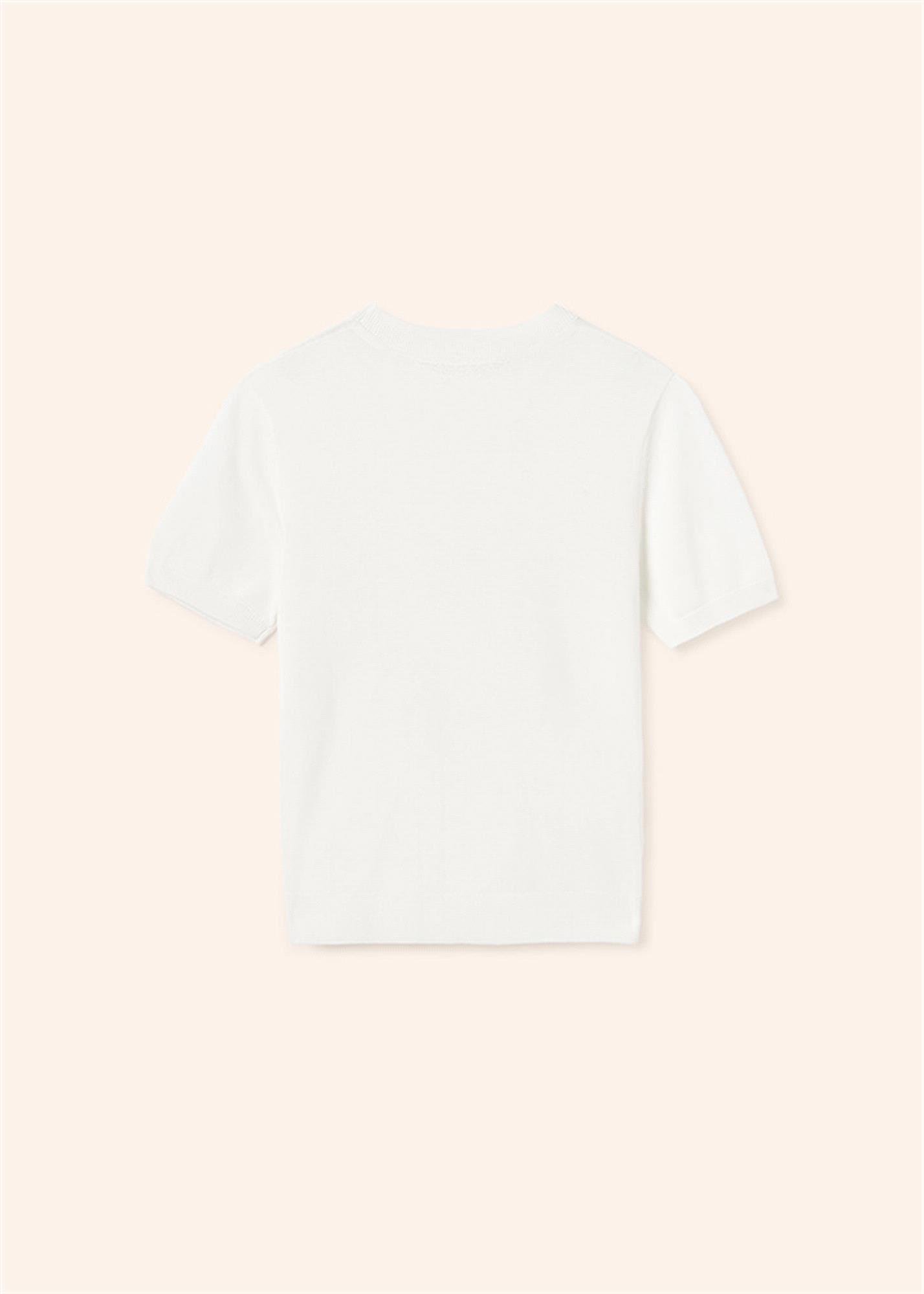 Mayoral Erkek Çocuk Kısa Kol T-shirt Krem 6332