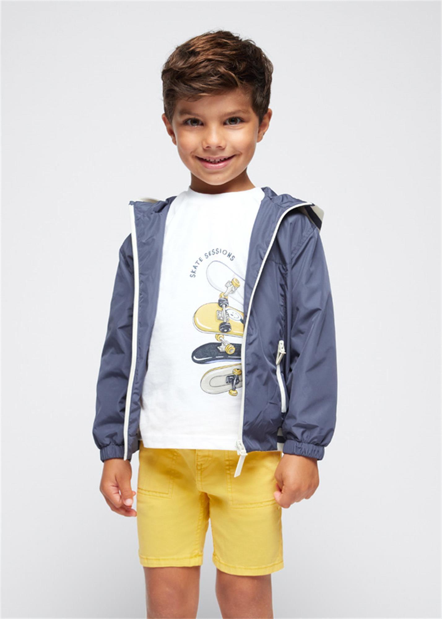 Mayoral Erkek Çocuk Kuşaklı Şort Sarı 3275