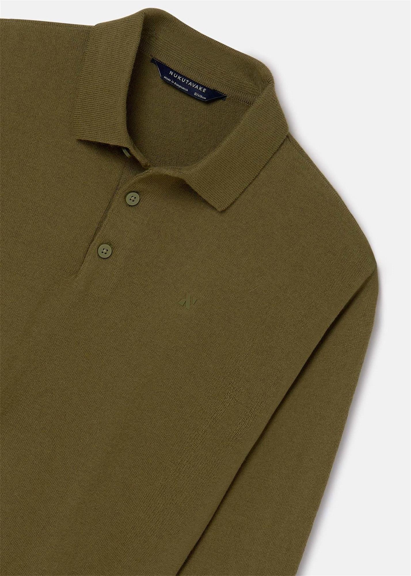 Mayoral Erkek Çocuk Polo Yaka Kazak Haki 7103