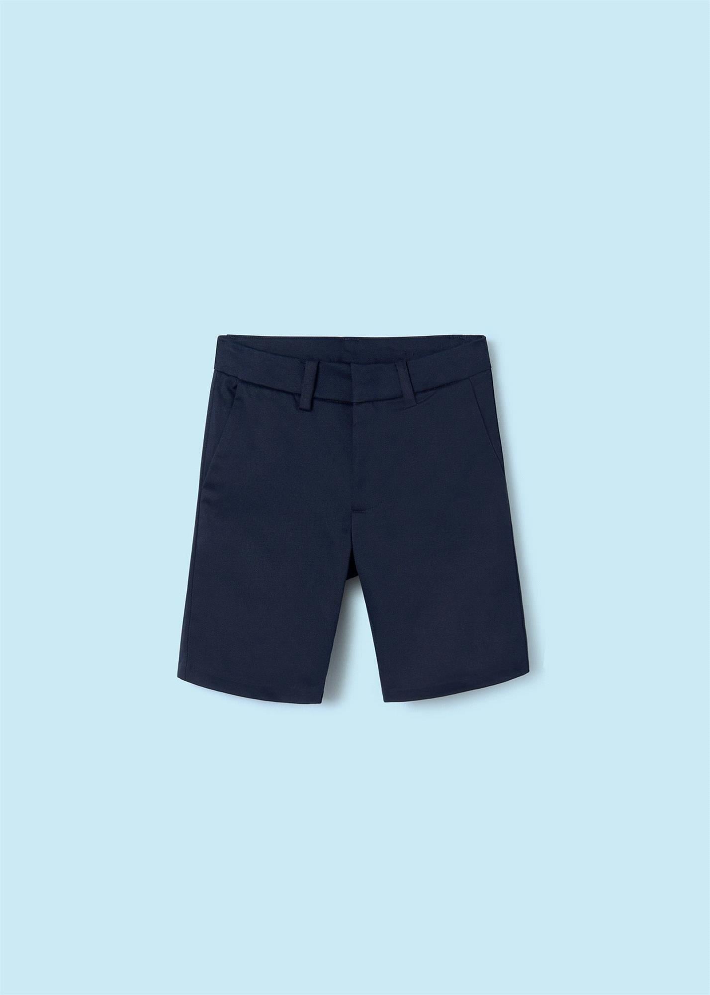 Mayoral Erkek Çocuk Slim Fit Bermuda Şort Lacivert 6280