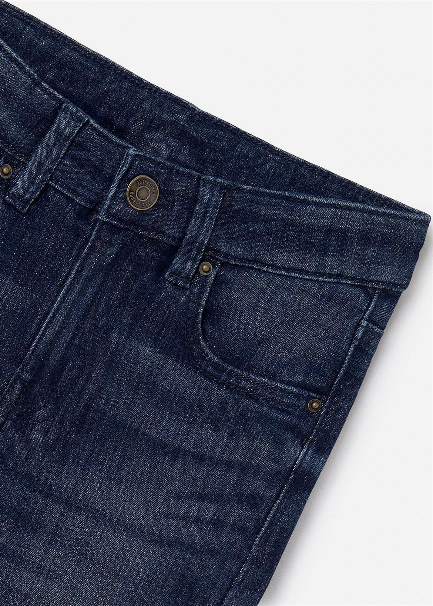 Mayoral Erkek Çocuk Slim Fit Jean Pantolon Koyu Kot 516