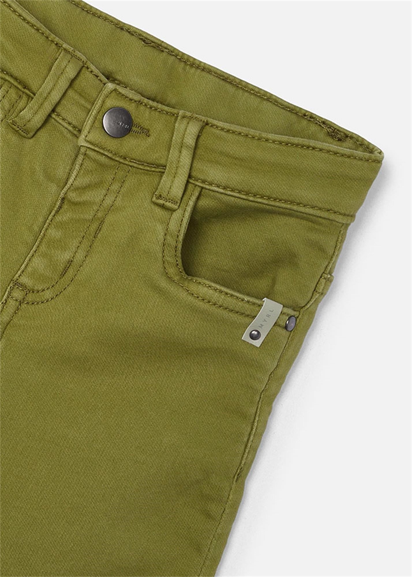 Mayoral Erkek Çocuk Slim Fit Pantolon Yeşil 4539