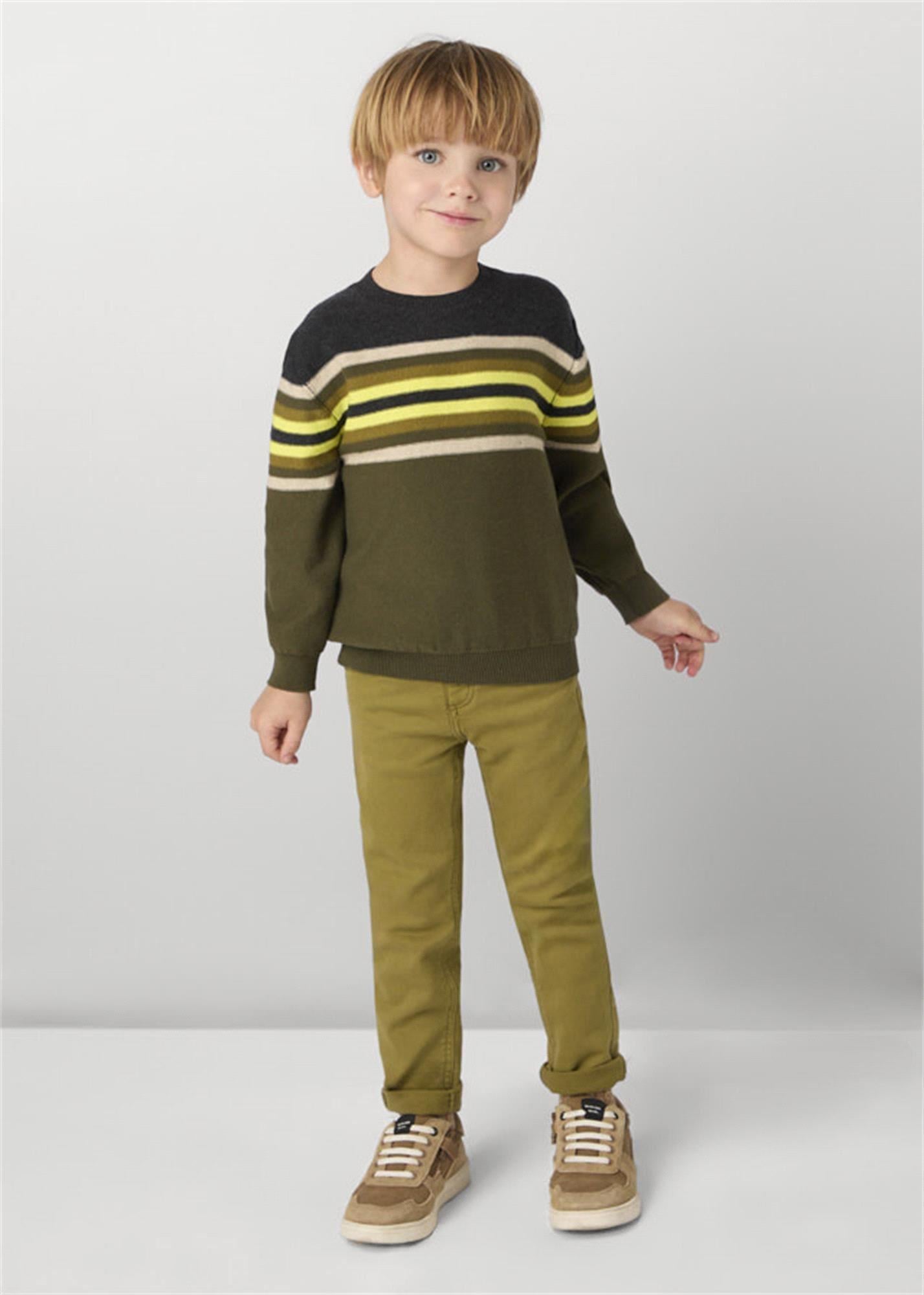 Mayoral Erkek Çocuk Slim Fit Pantolon Yeşil 4539