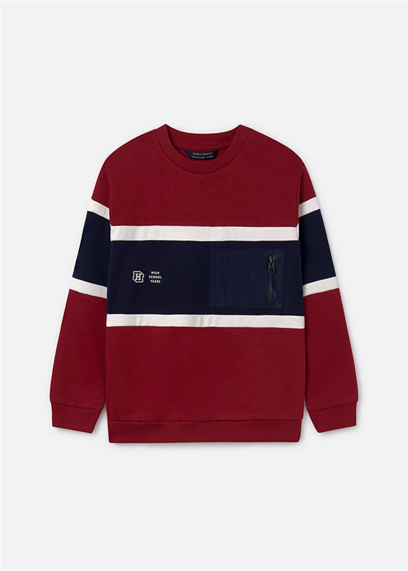 Mayoral Erkek Çocuk Sweat Bordo 7453
