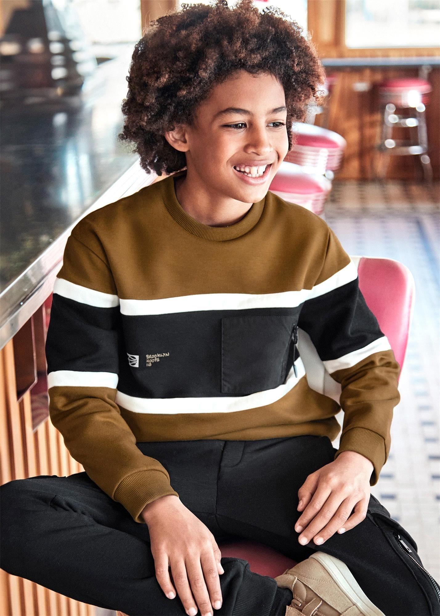 Mayoral Erkek Çocuk Sweat Kahverengi 7453