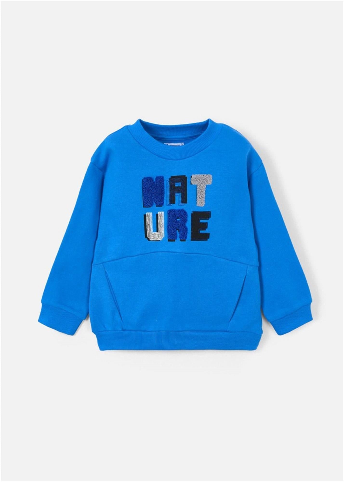 Mayoral Erkek Çocuk Sweat Mavi 4455