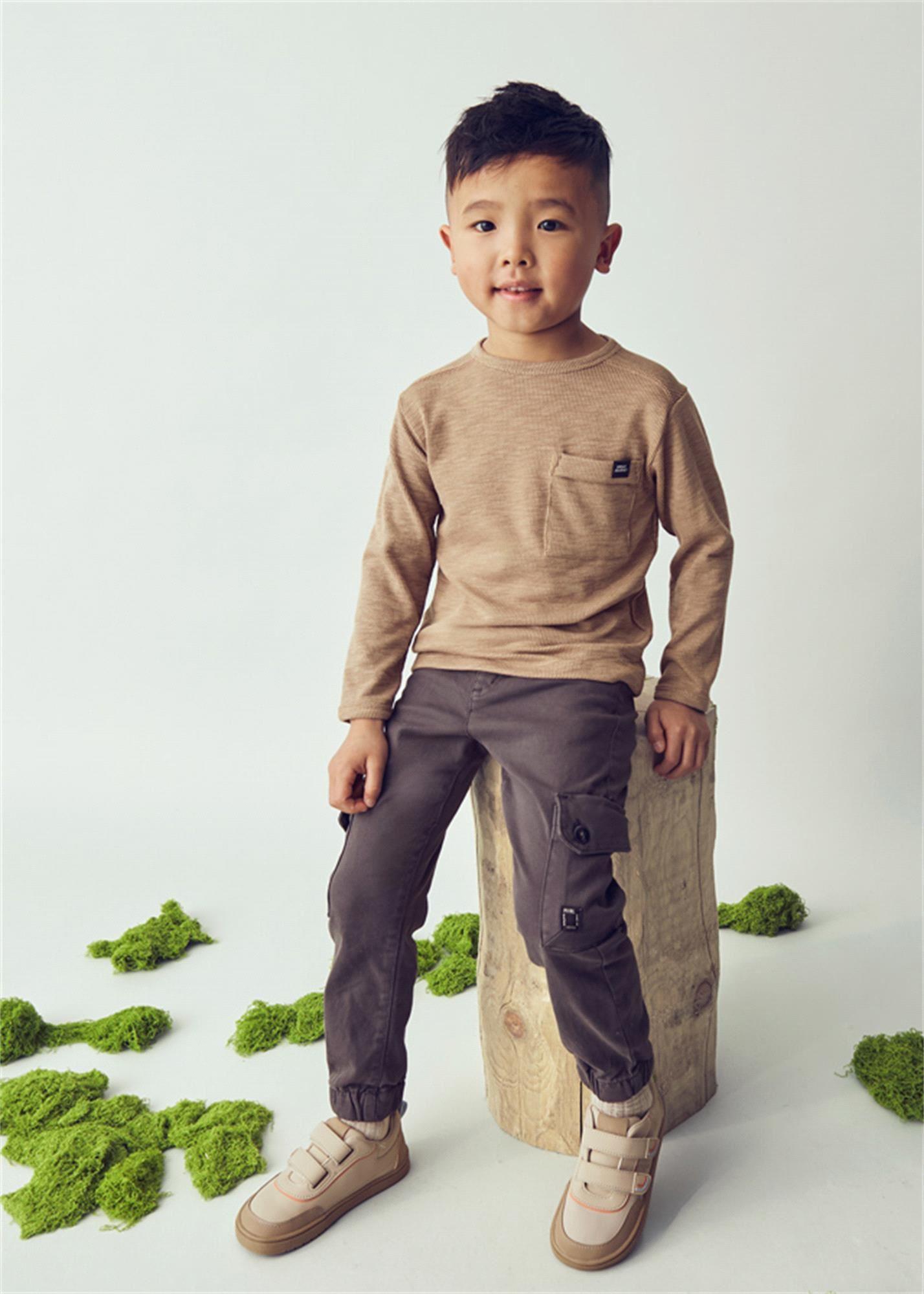 Mayoral Erkek Çocuk Sweatshirt Kahverengi 4082