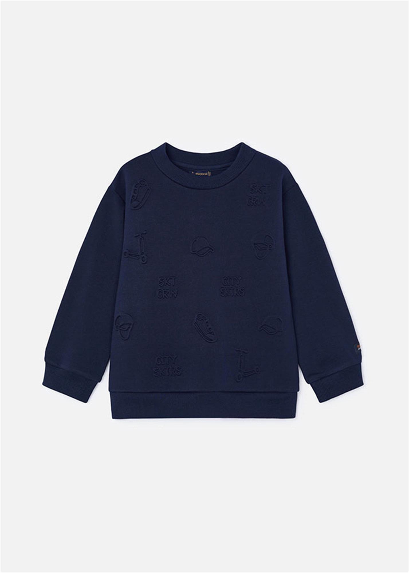 Mayoral Erkek Çocuk Sweatshirt Lacivert 4454