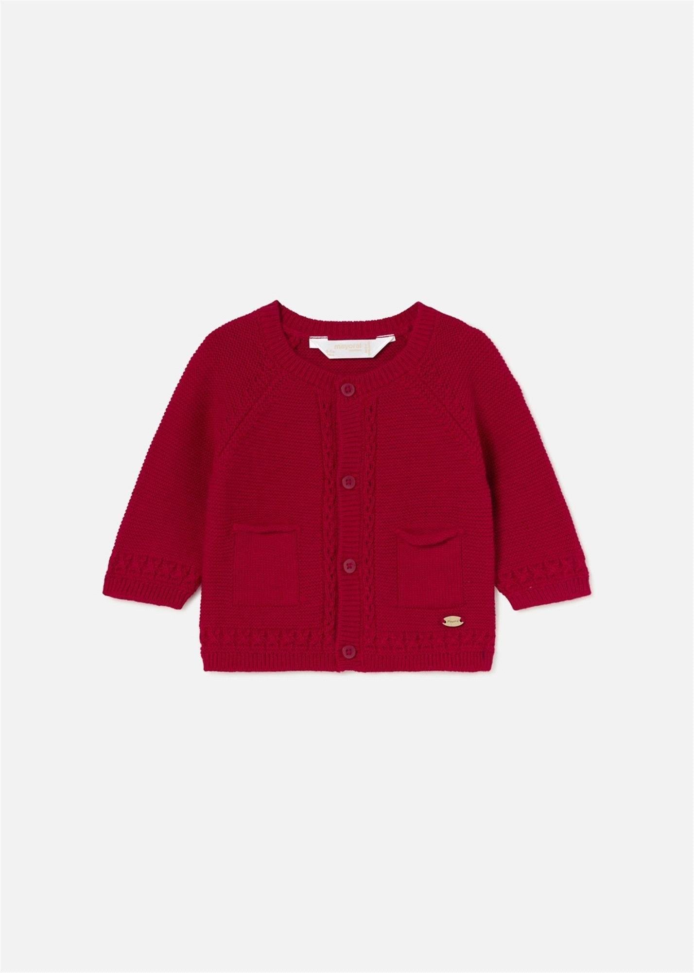 Mayoral Erkek Çocuk Triko Hırka Kırmızı 2302