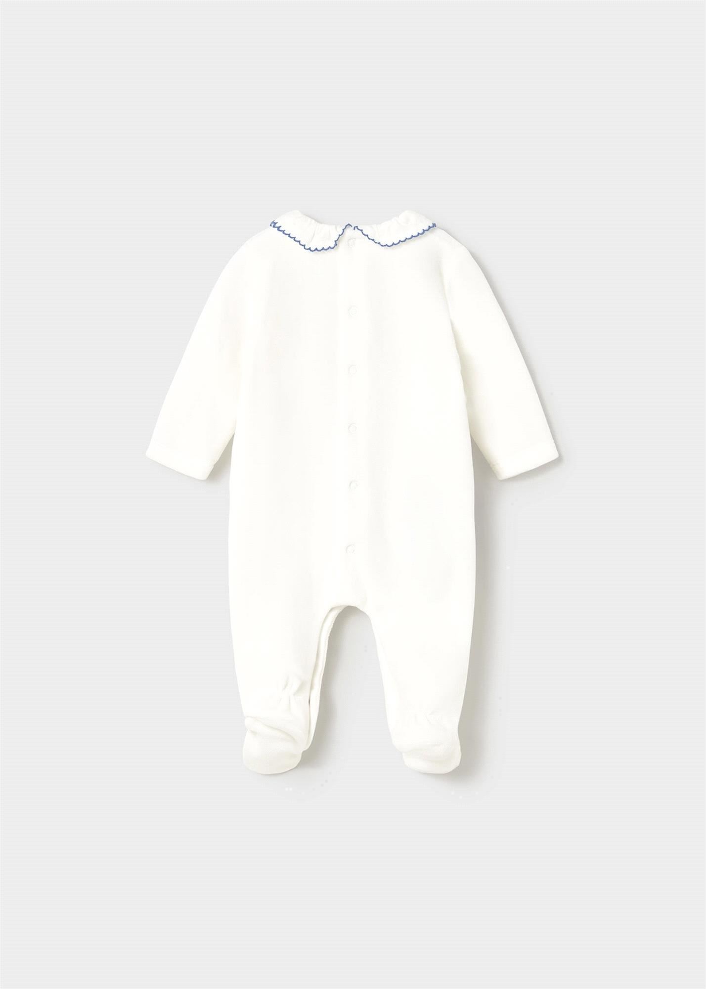 Mayoral Kız Bebek 2'li Patikli Tulum Set Mavi 2702