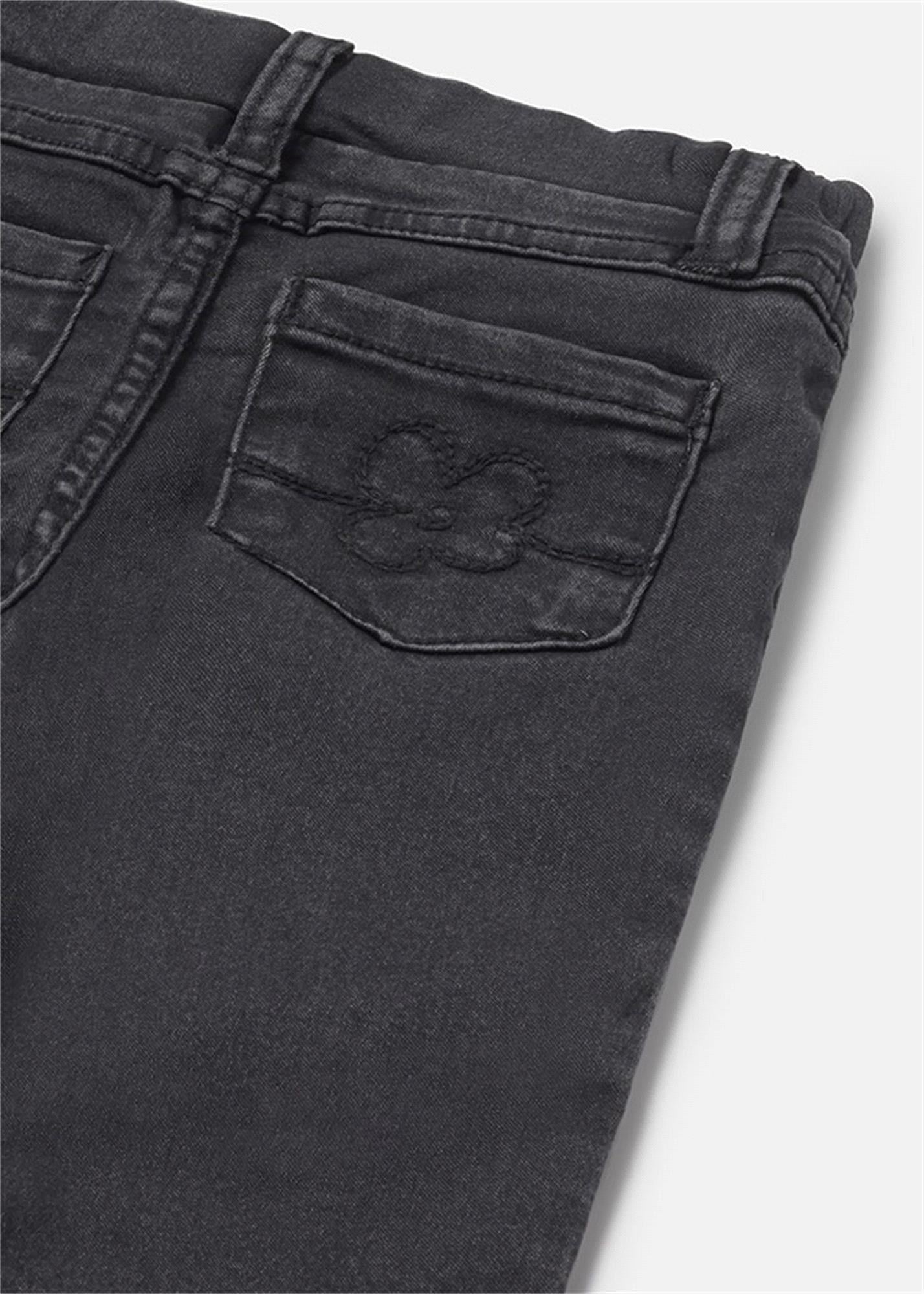 Mayoral Kız Bebek Basic Denim Pantolon Siyah 576
