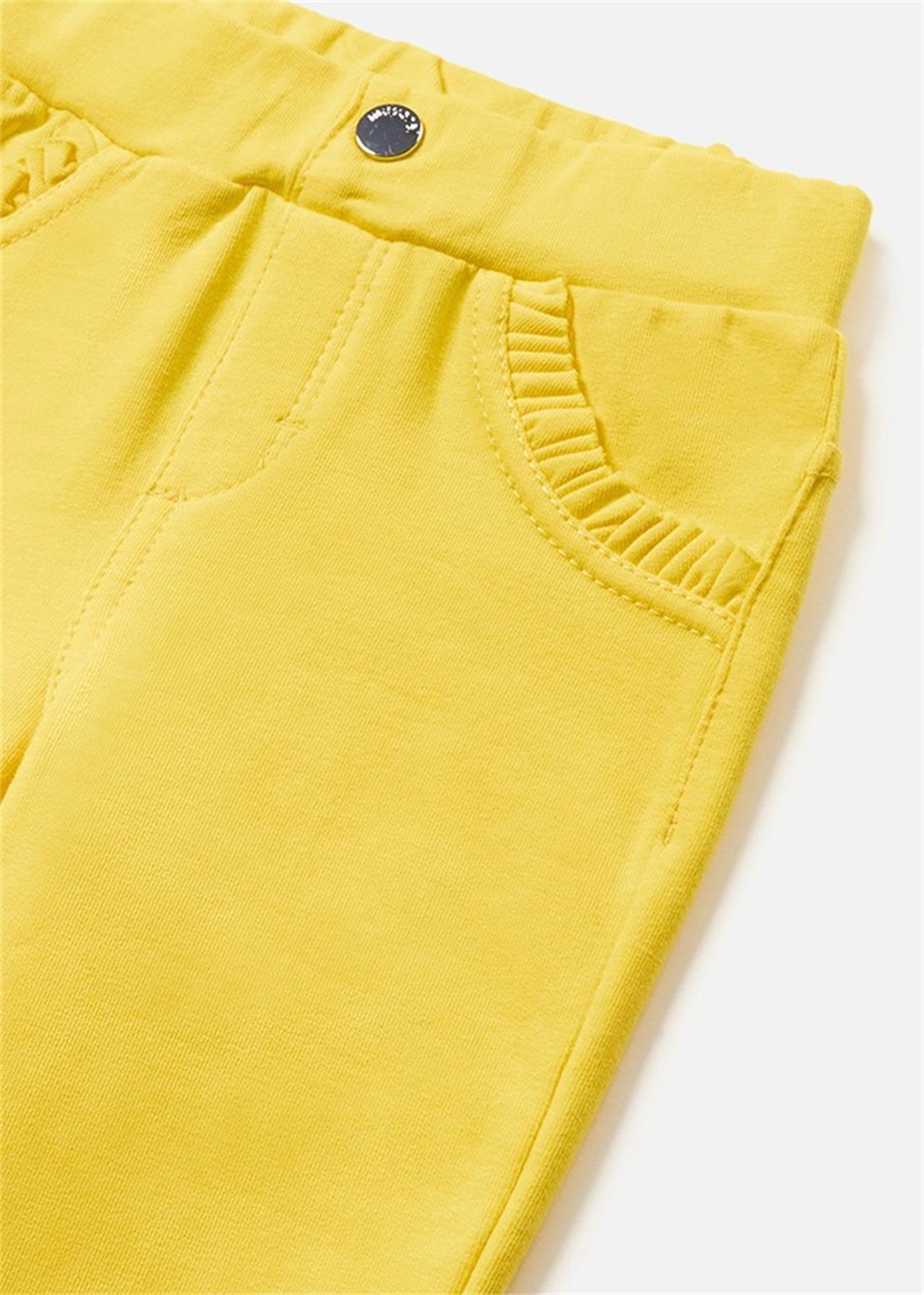 Mayoral Kız Bebek Basic Pantolon Sarı 550