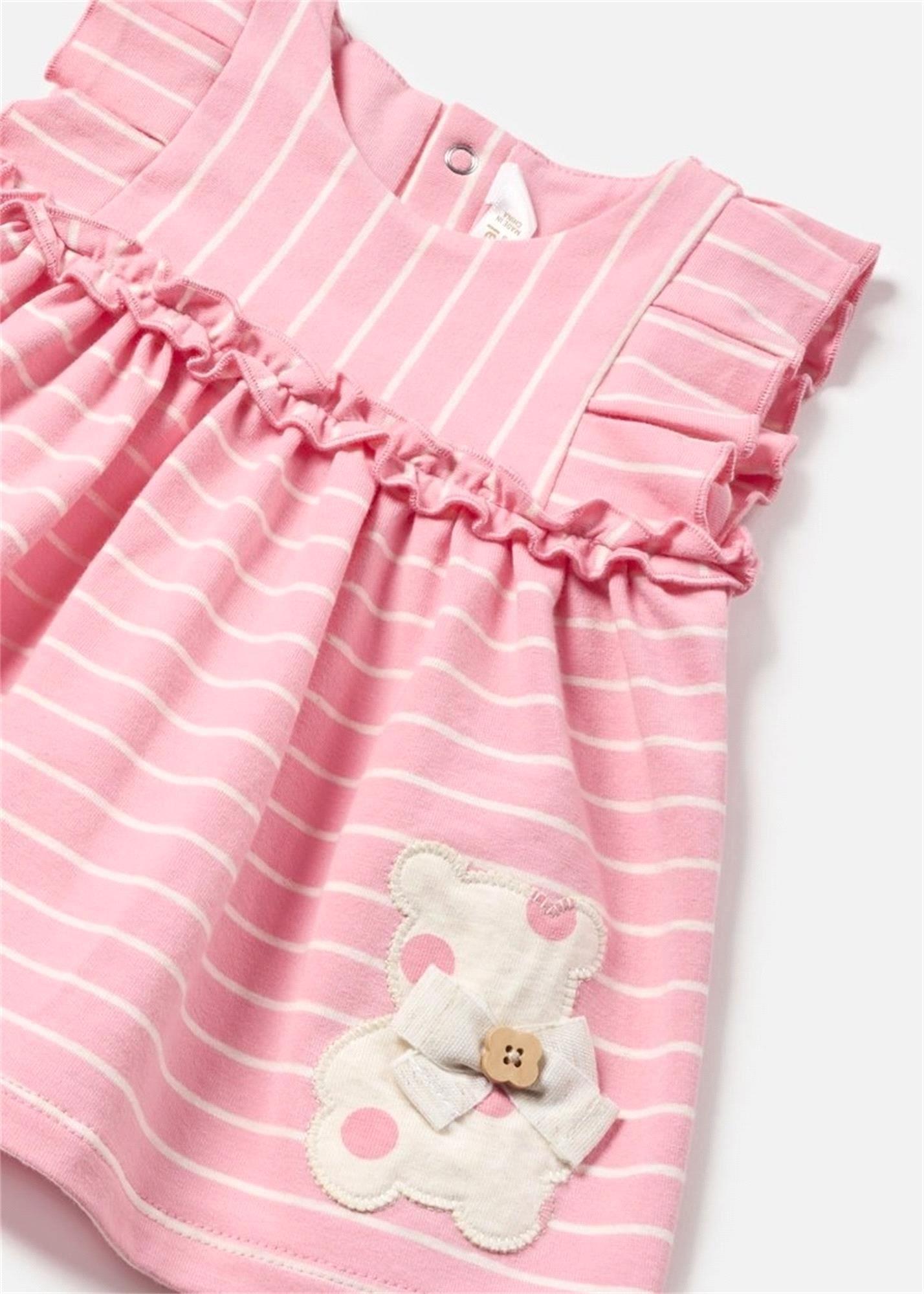 Mayoral Kız Bebek Baskılı Elbise Pembe 1810