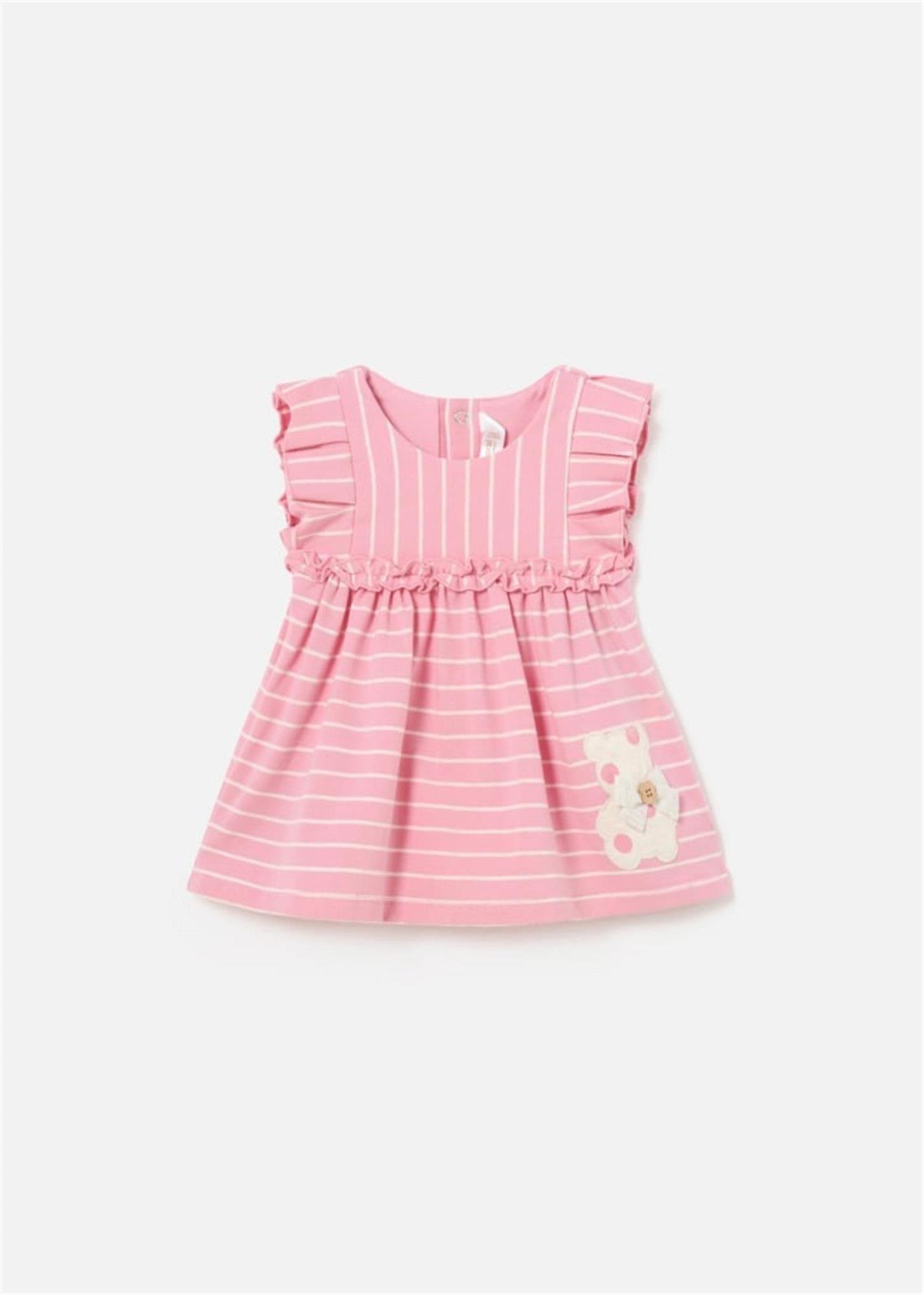 Mayoral Kız Bebek Baskılı Elbise Pembe 1810