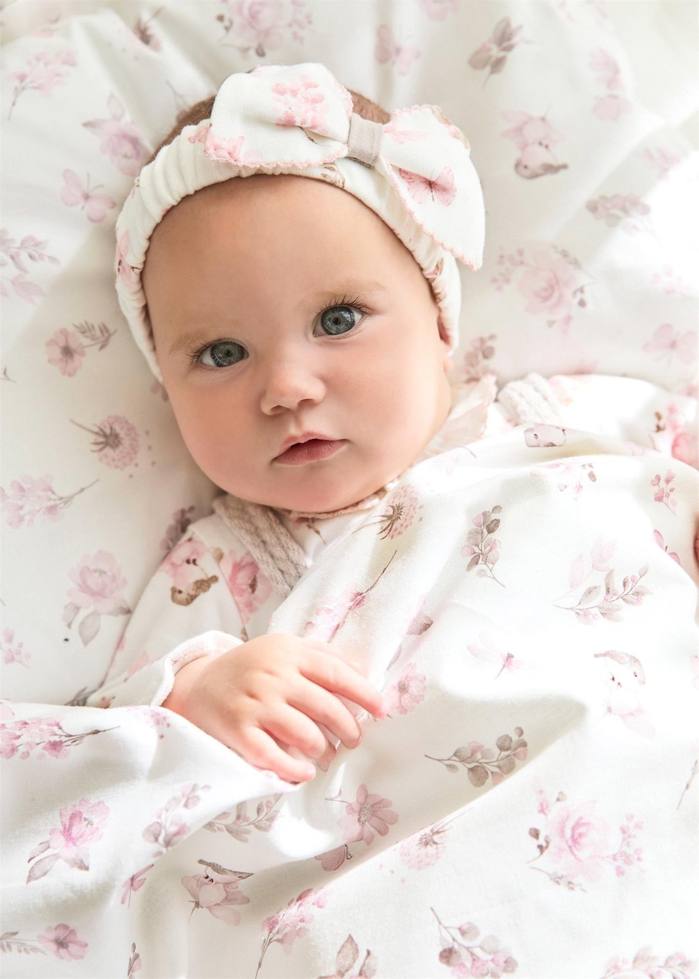 Mayoral Kız Bebek Baskılı Gazlı Bez Krem 9480