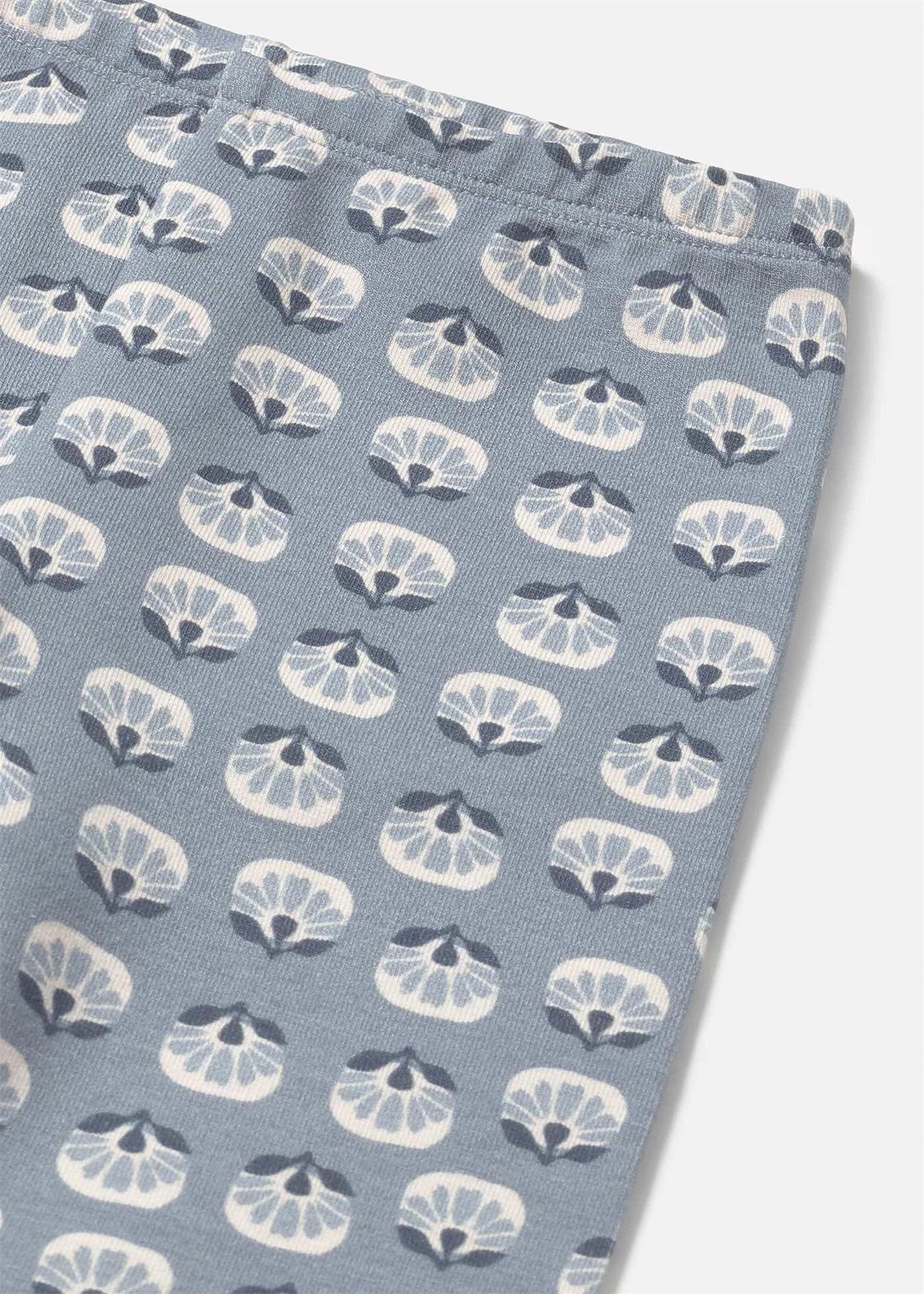 Mayoral Kız Bebek Desenli Tayt Mavi 2737