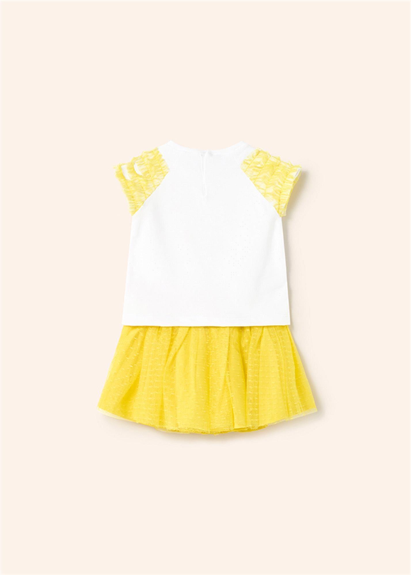 Mayoral Kız Bebek Etek Takım Sarı 1978